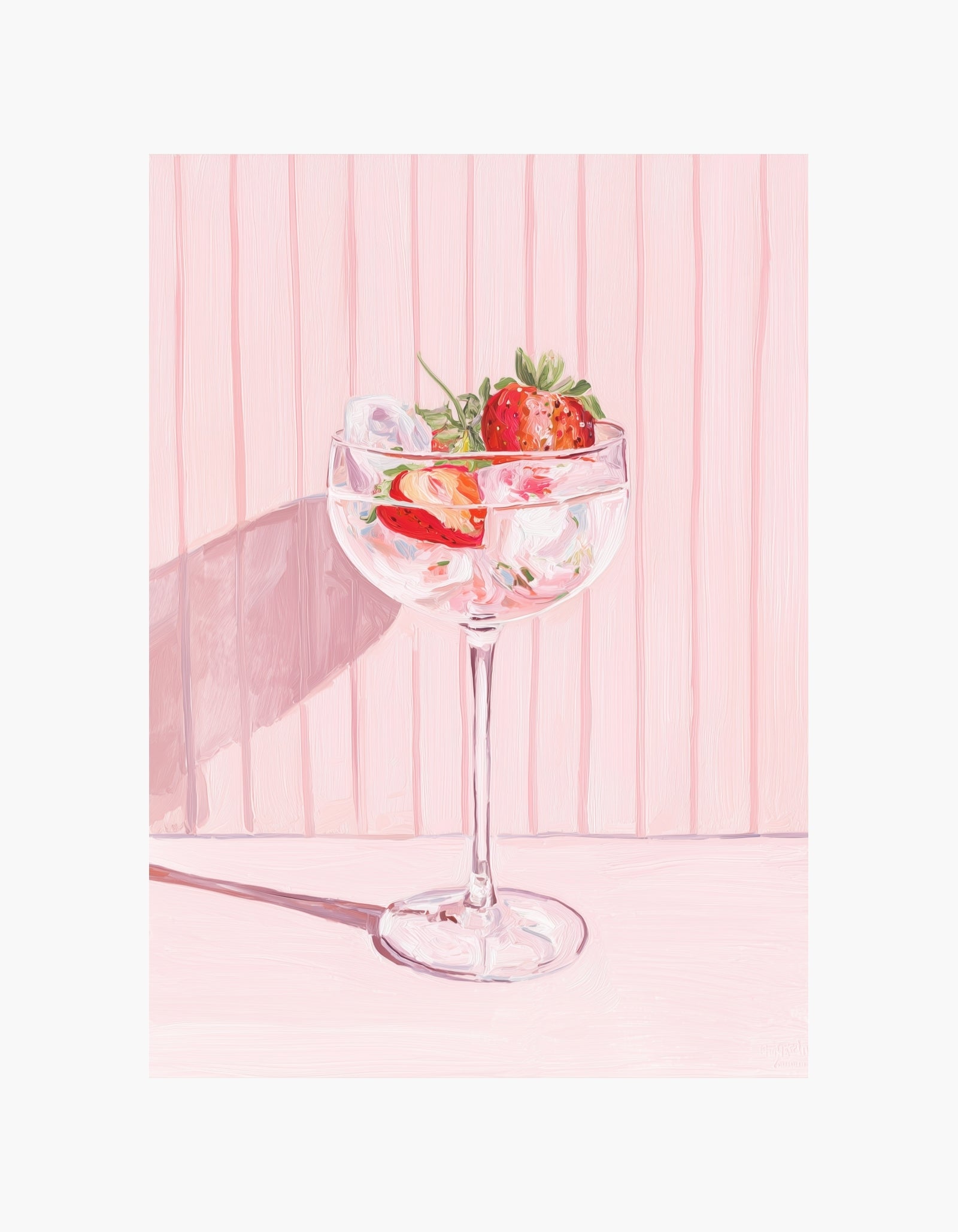 Strawberry Spritz Poster