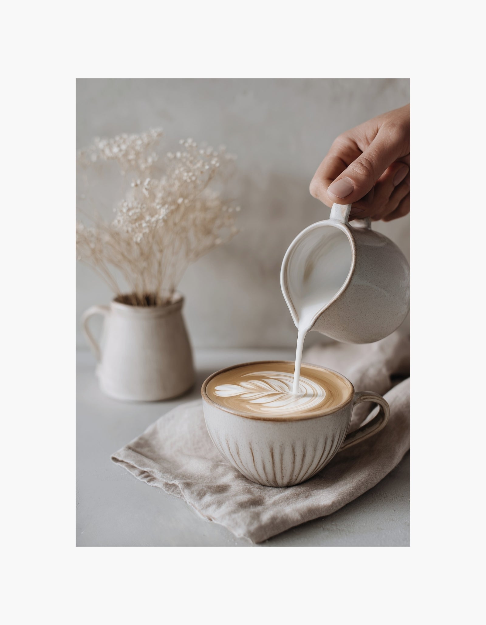 Latte Moment Poster