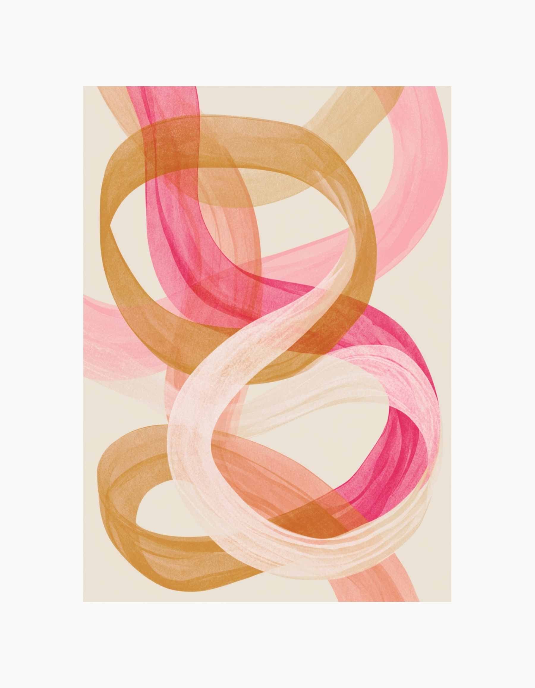 Peach Glow No.2 Poster