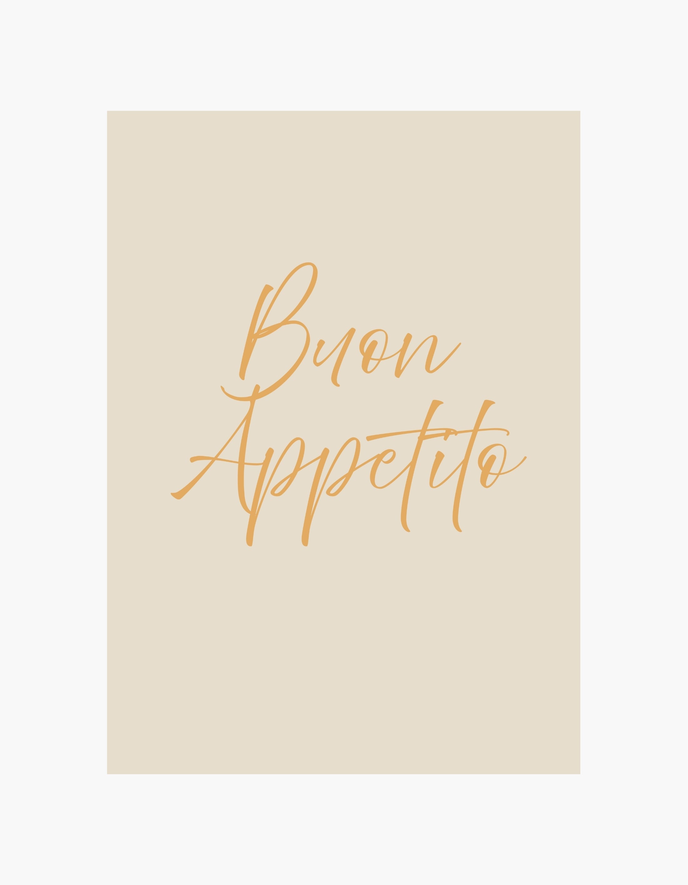 Buon Appetito Poster