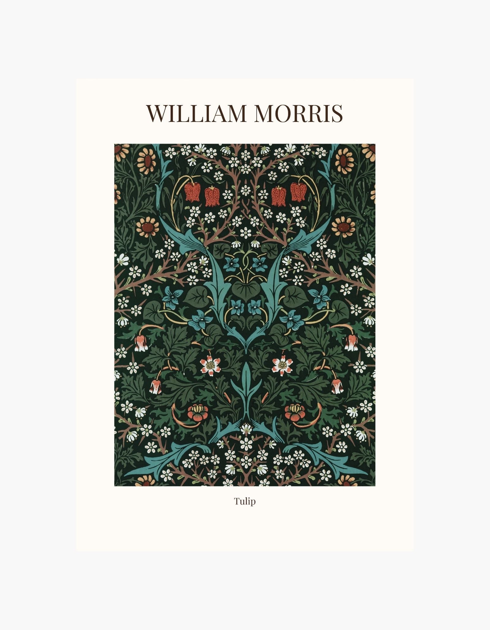 William Morris - Tulip Poster