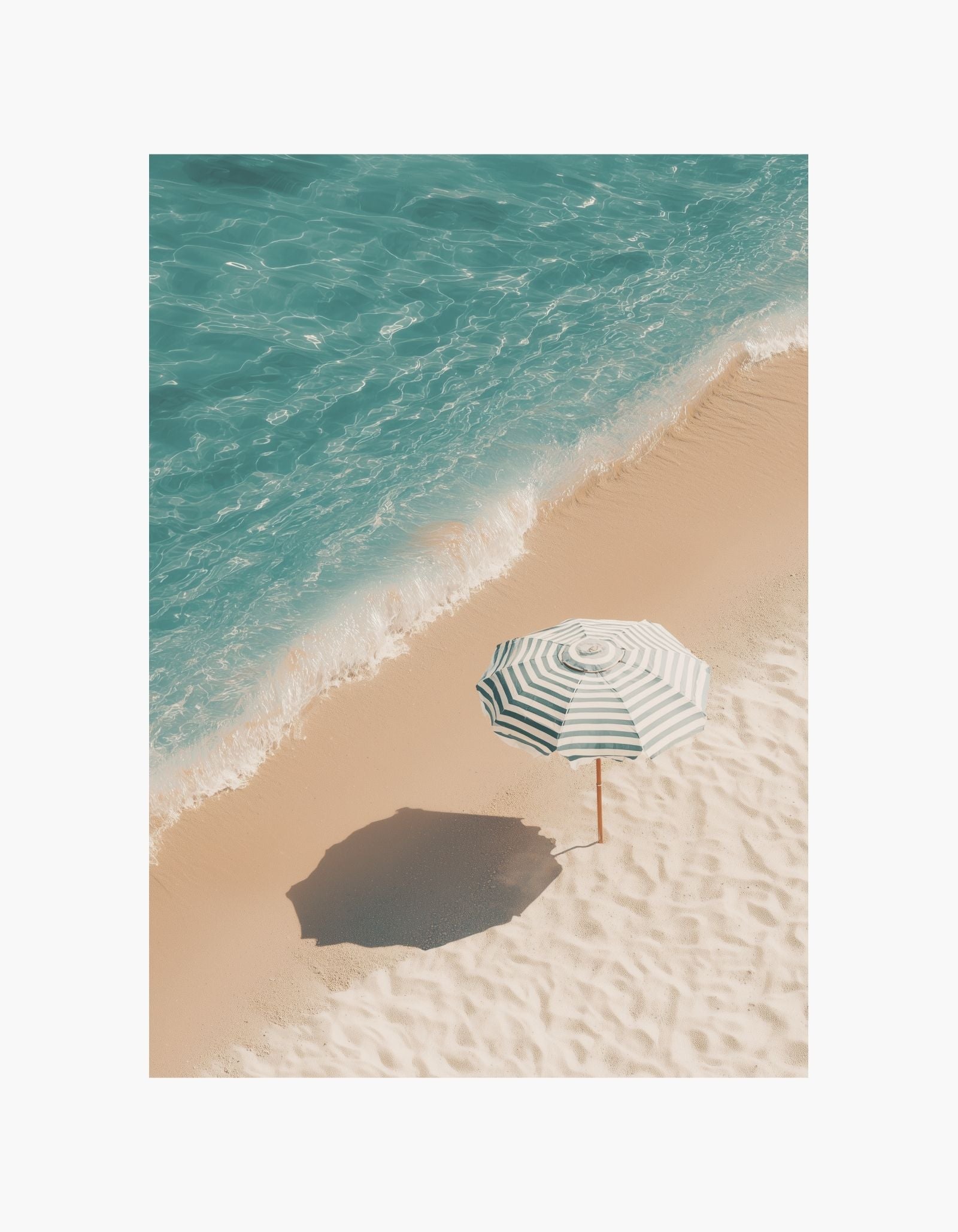 Beach Umbrella Poster