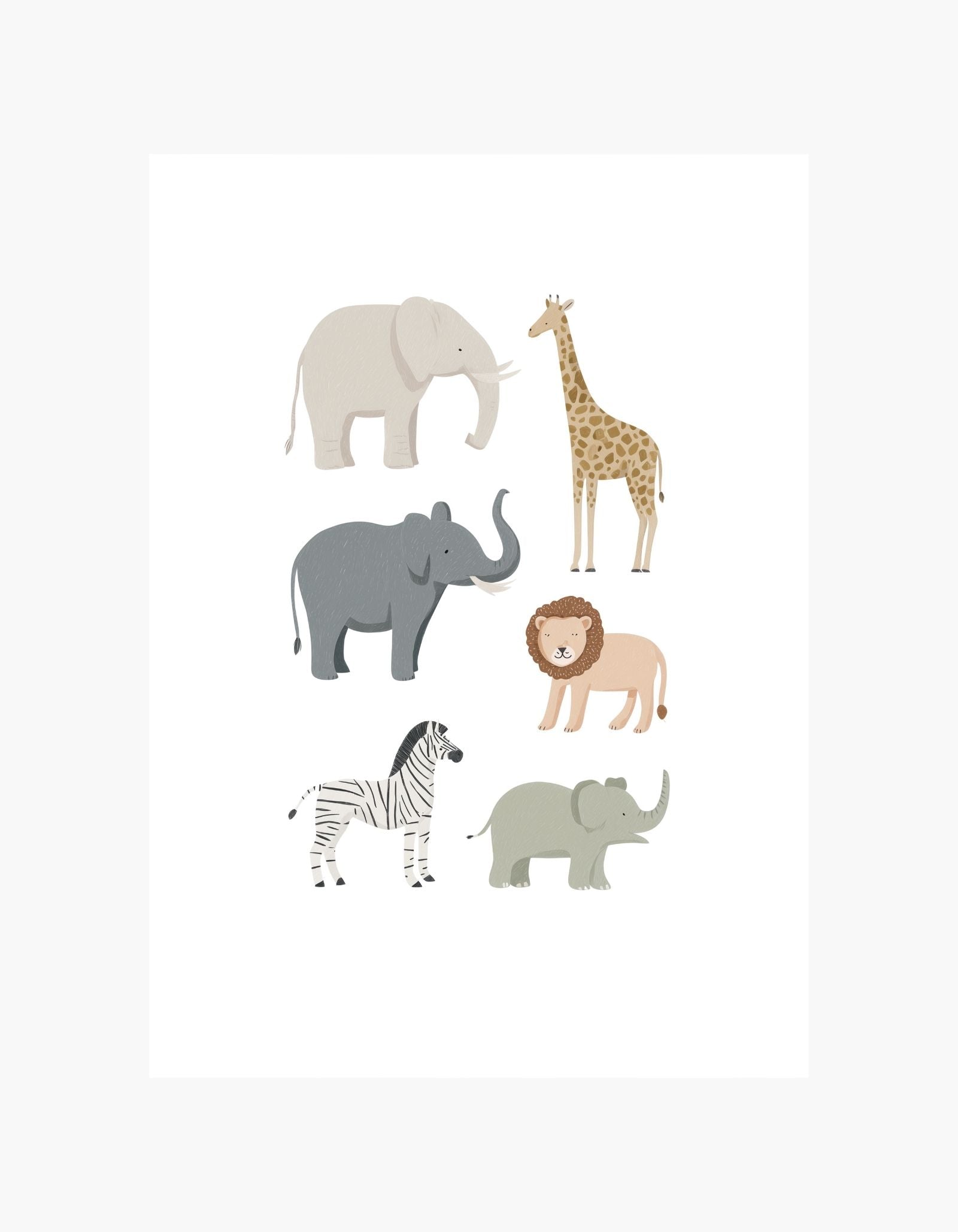 Jungle Friends Poster