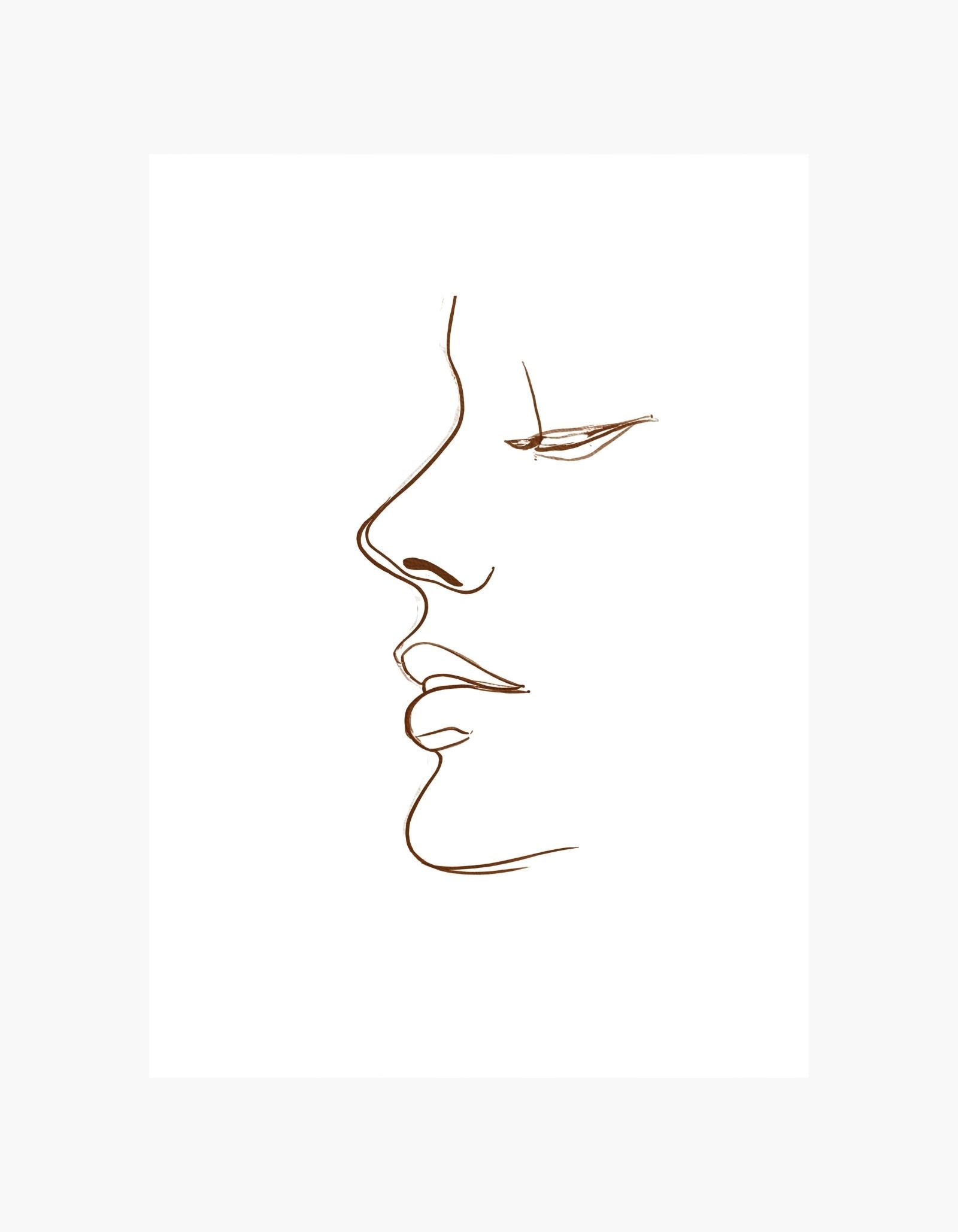 Elegant Contour Poster