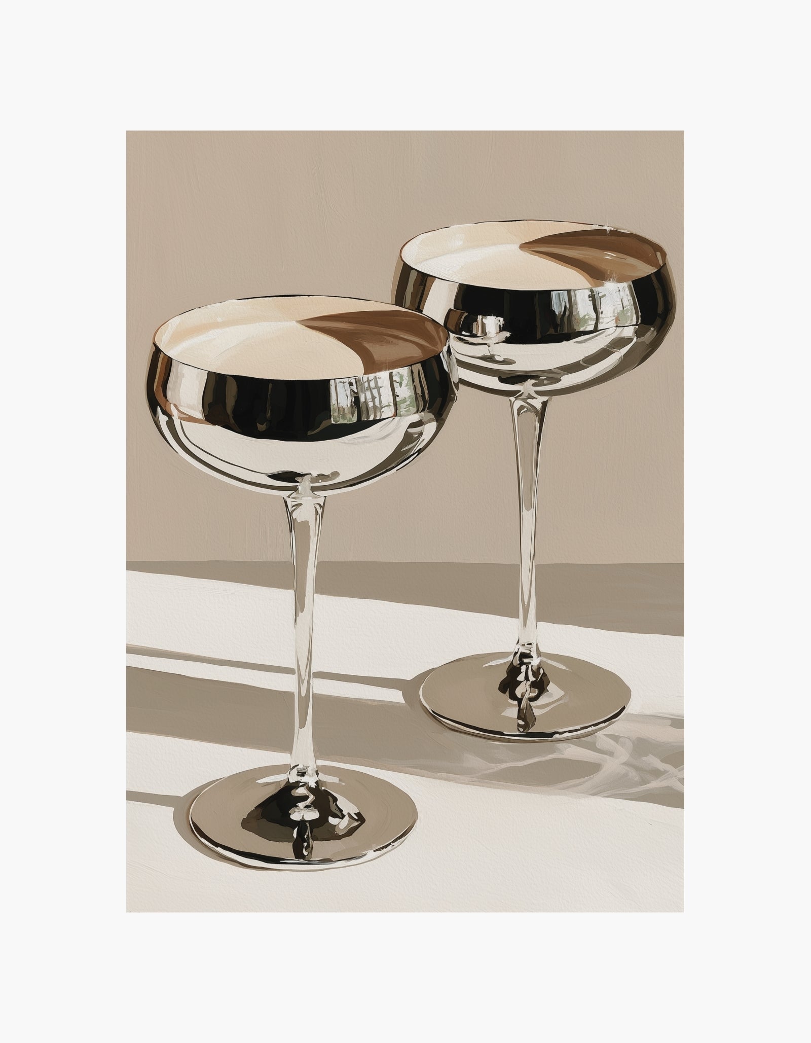 Espresso Martini Elegance Poster Two