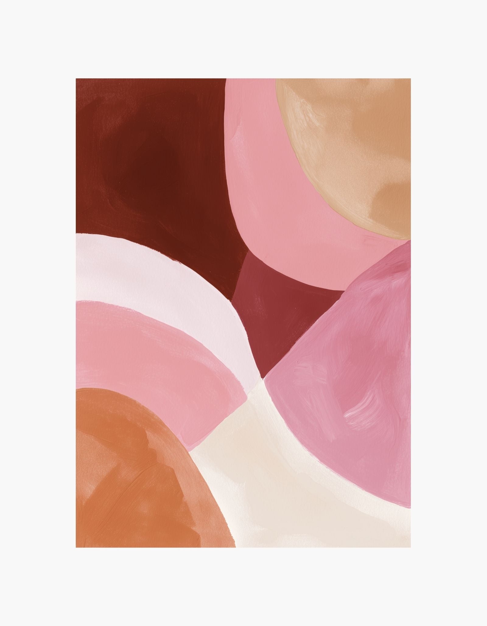 Balanced Shapes Poster