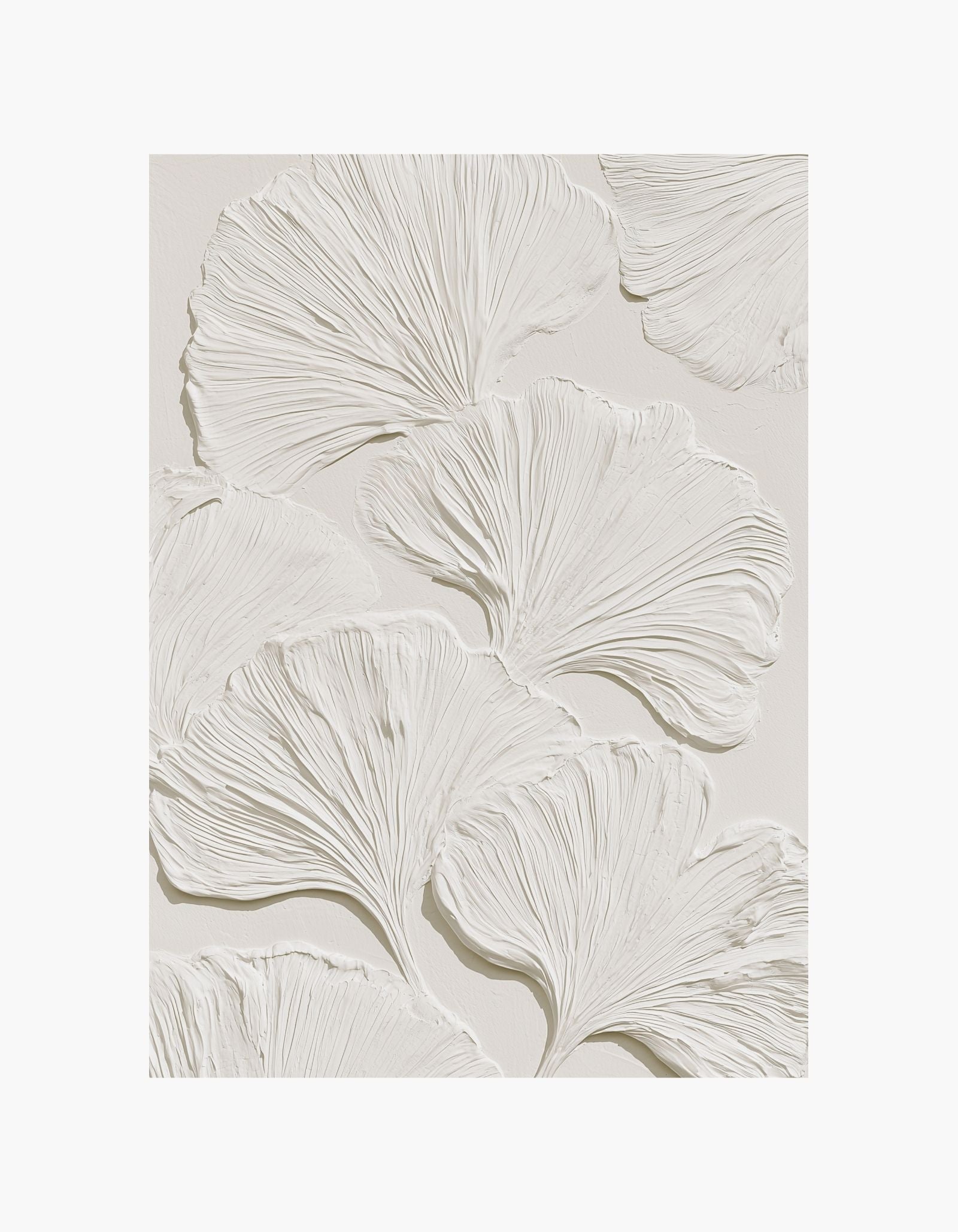 Ginkgo Texture Poster