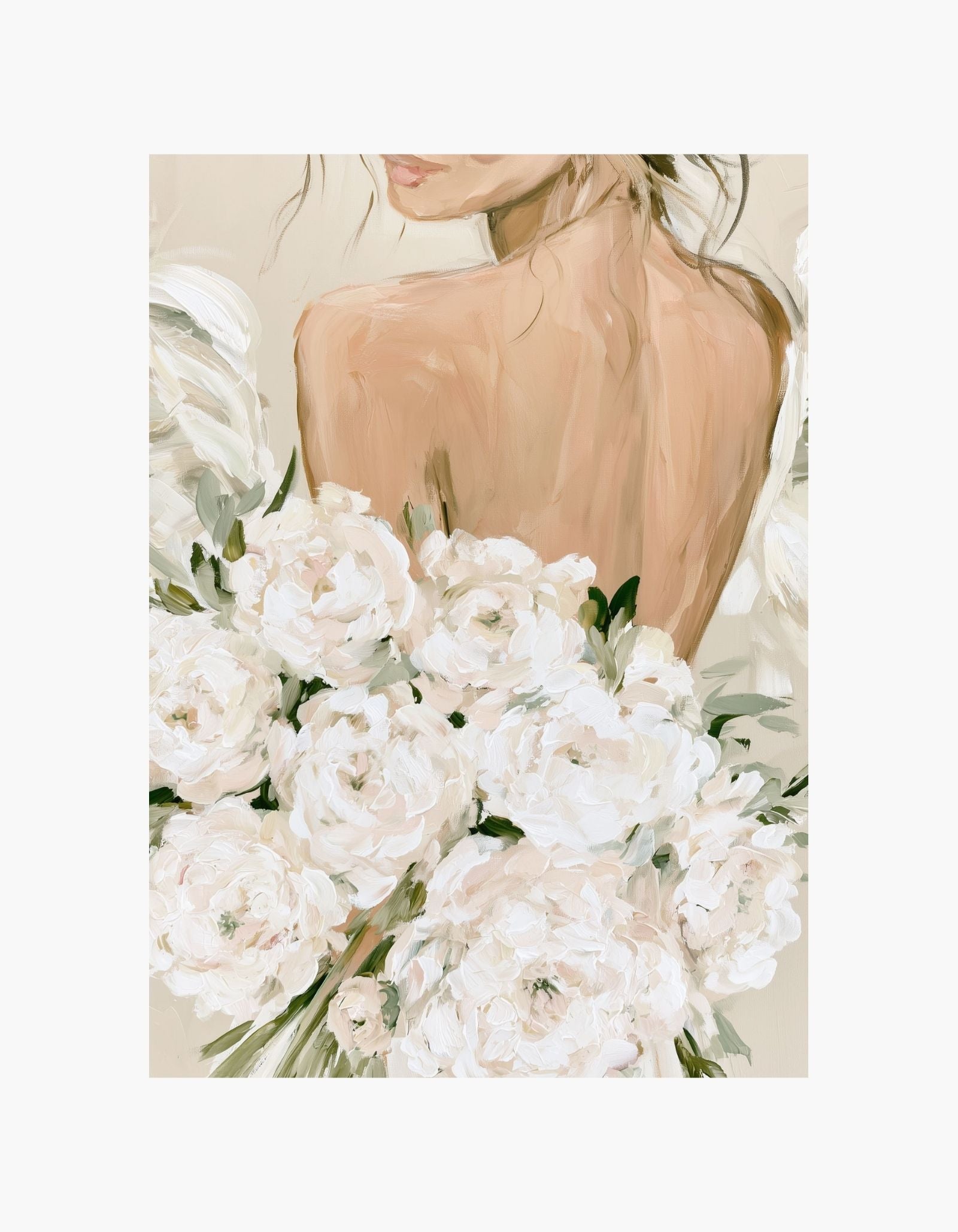 Floral Woman Poster