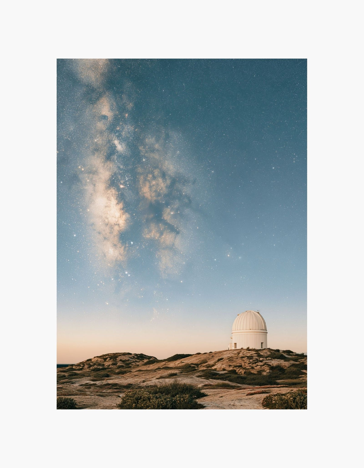 Under the Milky Way Poster