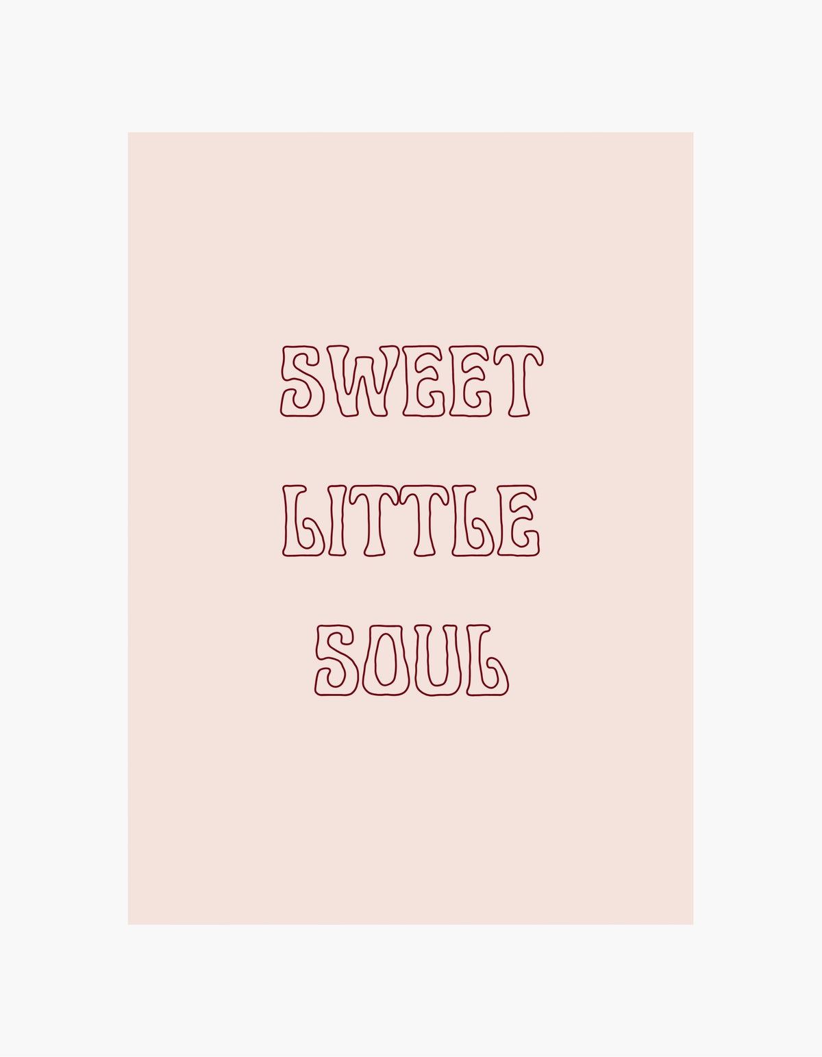 Sweet Little Soul Poster