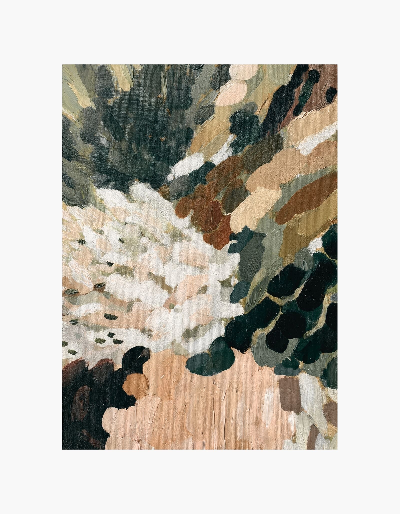 Abstract Impressions Poster