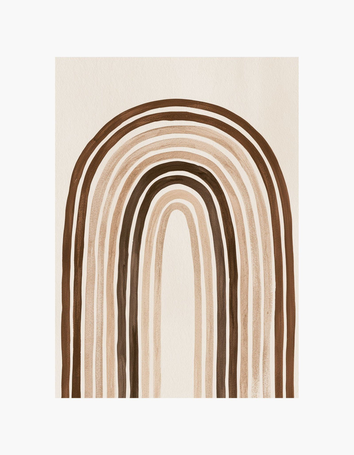 Earthy Rainbow Poster