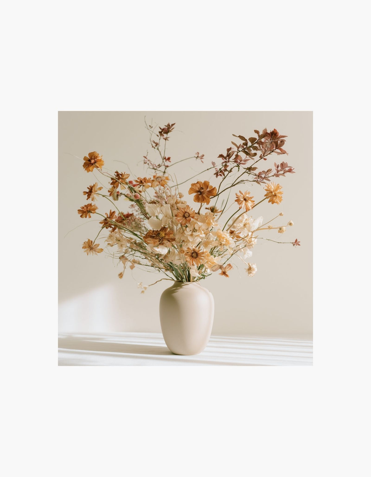 Autumn Bouquet Square Poster