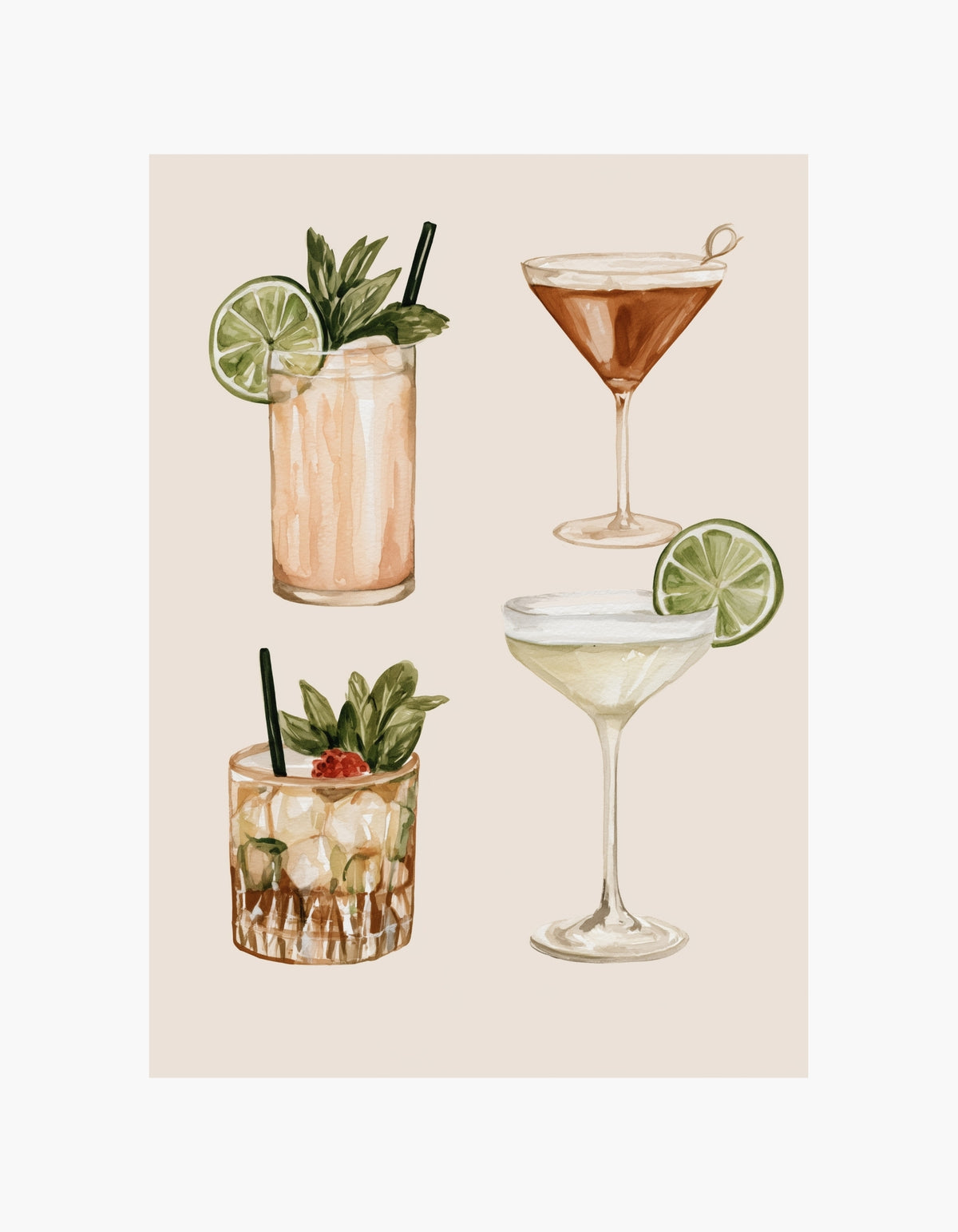 Cocktail Hour Poster