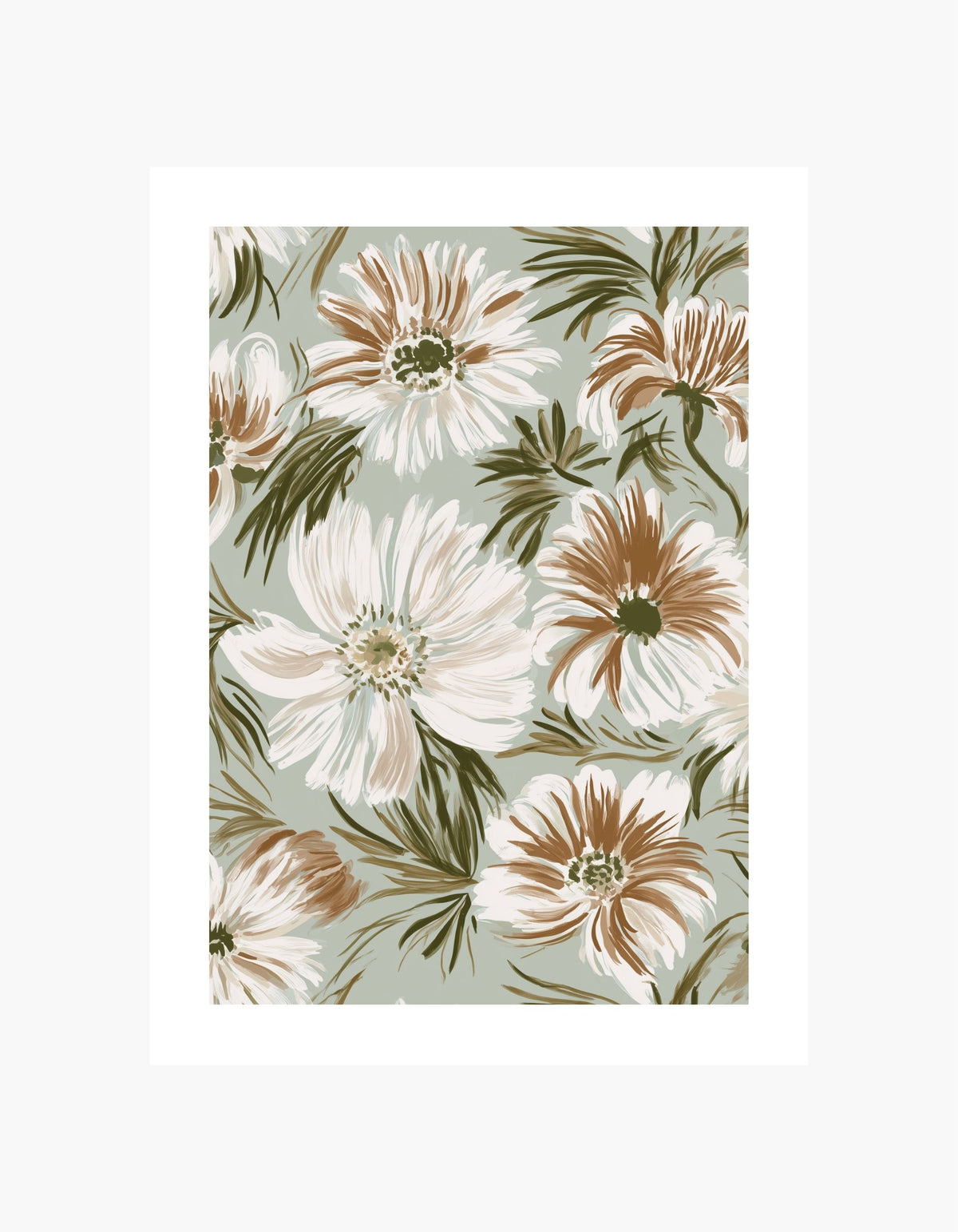 Botanical Meadow Poster
