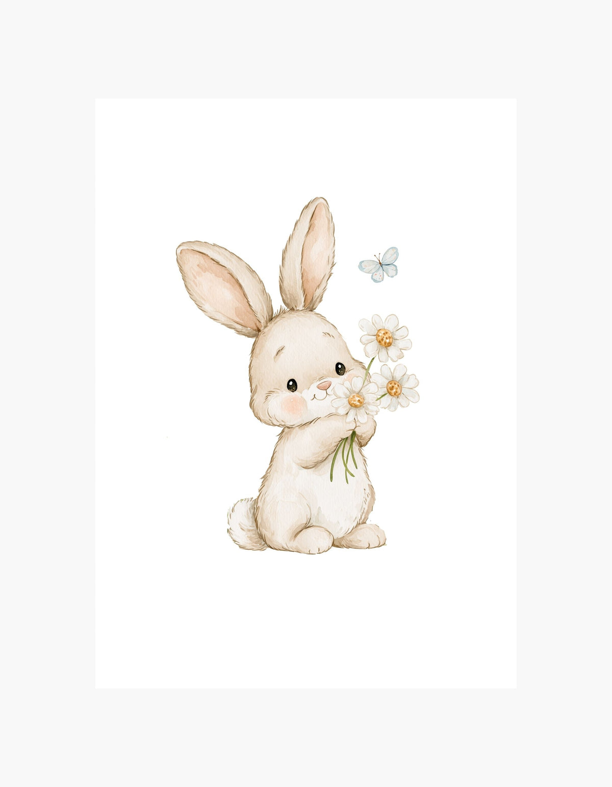 Daisy Bunny Poster