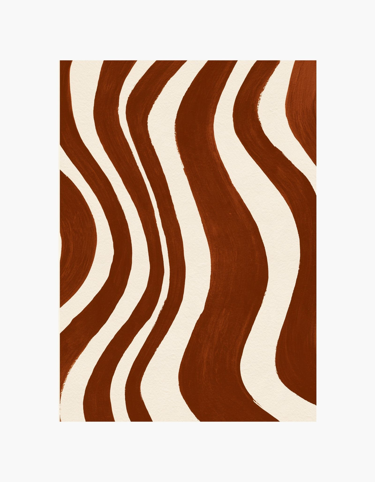 Rust Waves Poster