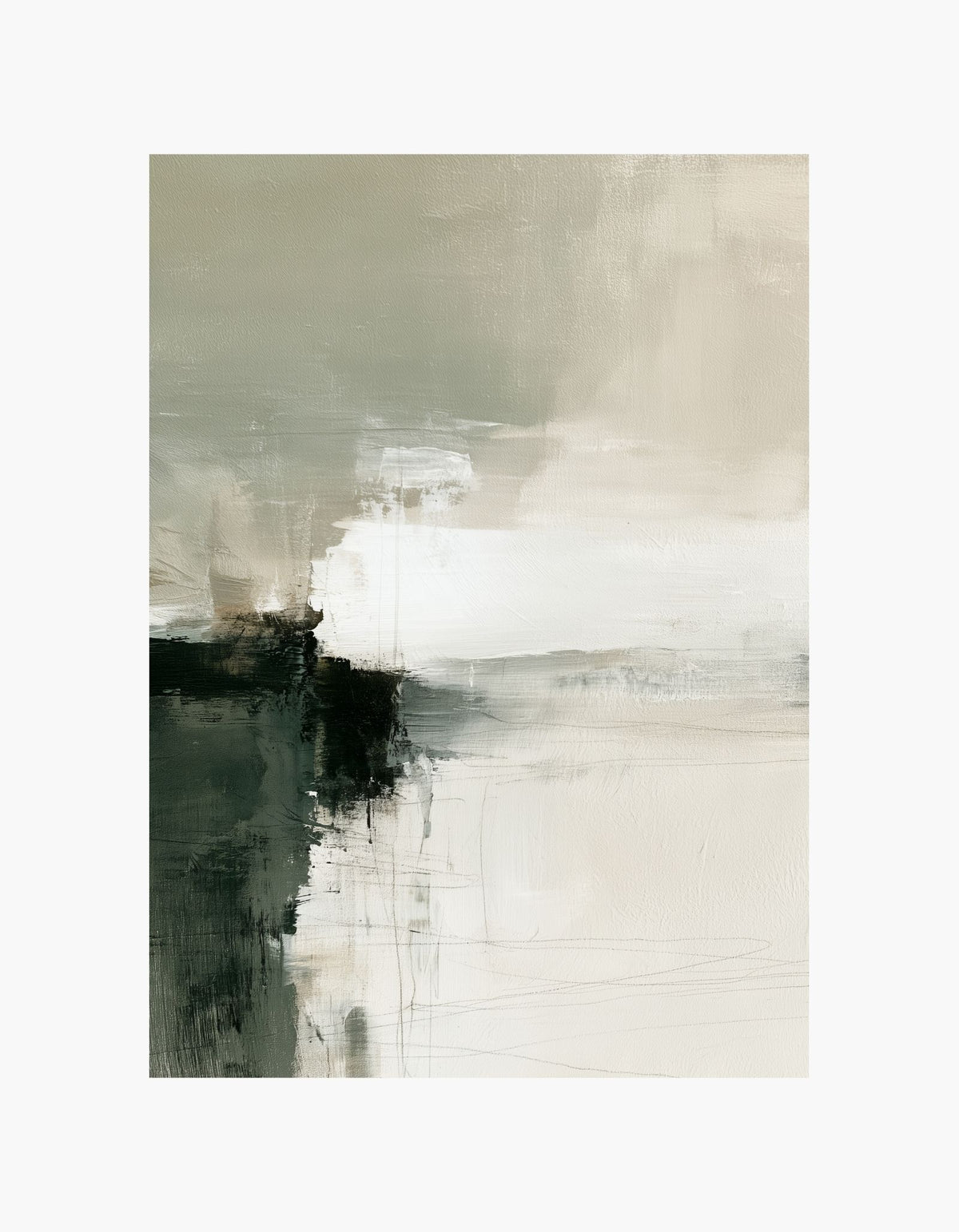 Sage Contrast Poster