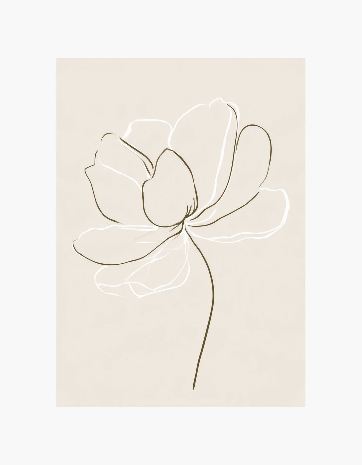 Delicate Bloom Poster