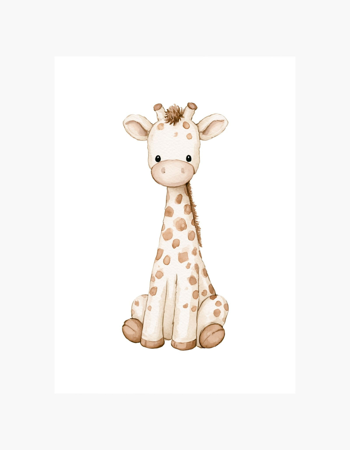 Little Giraffe Poster