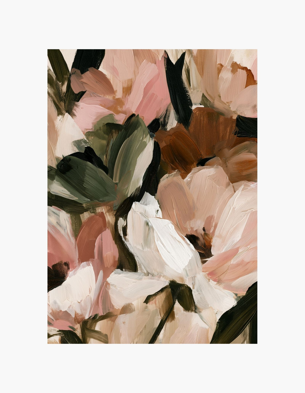 Blush Garden Poster