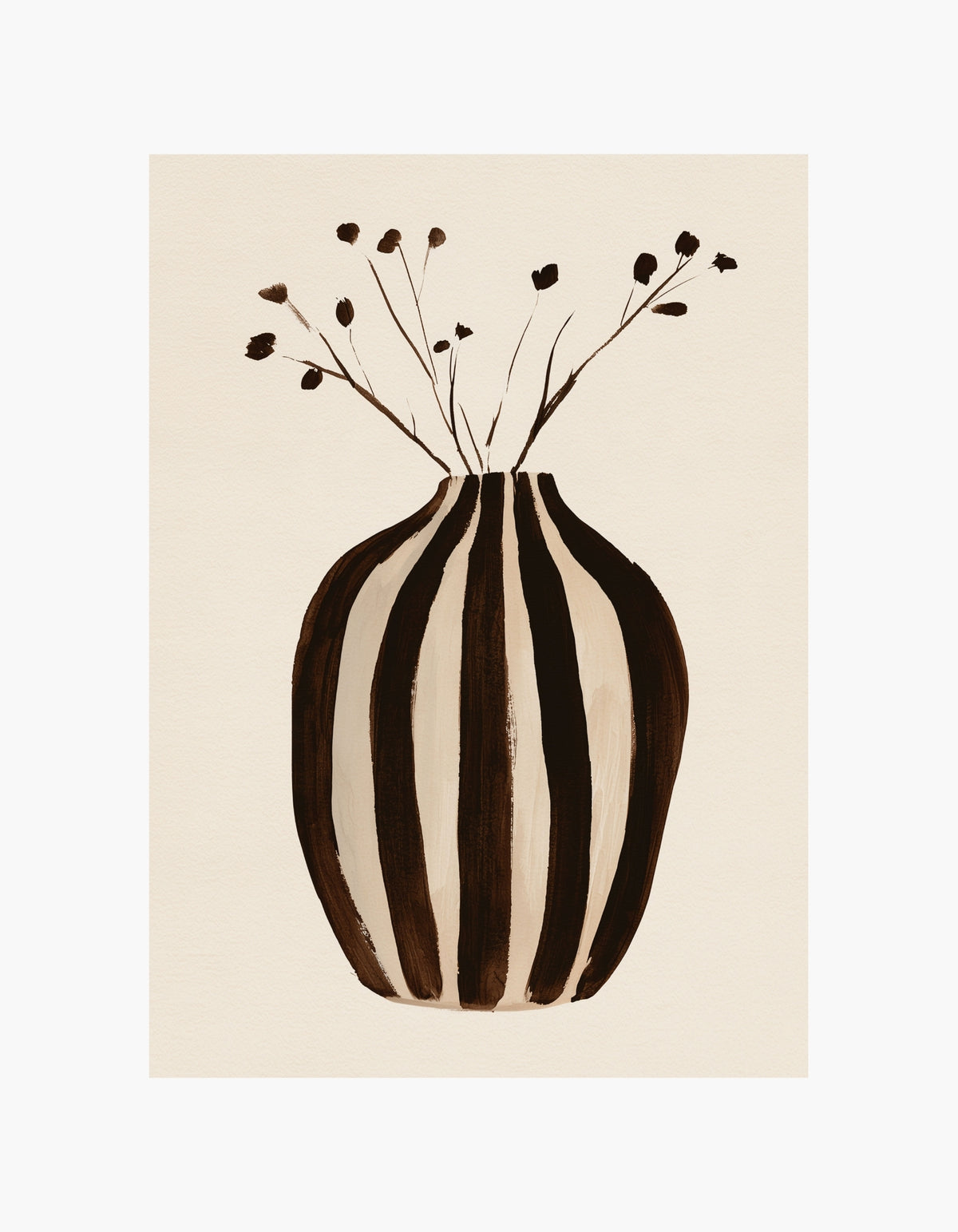 Espresso Vase Poster