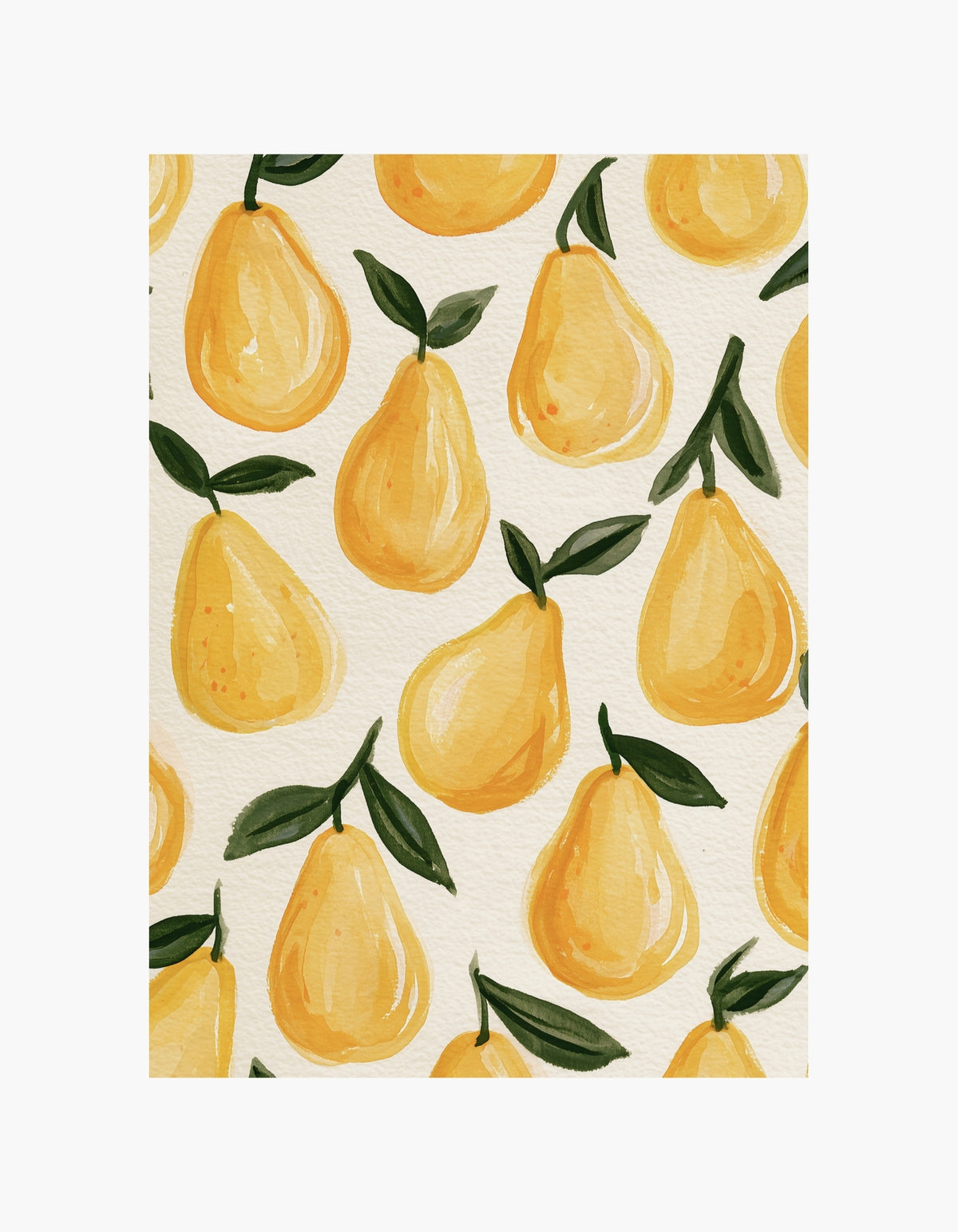 Golden Pears Poster