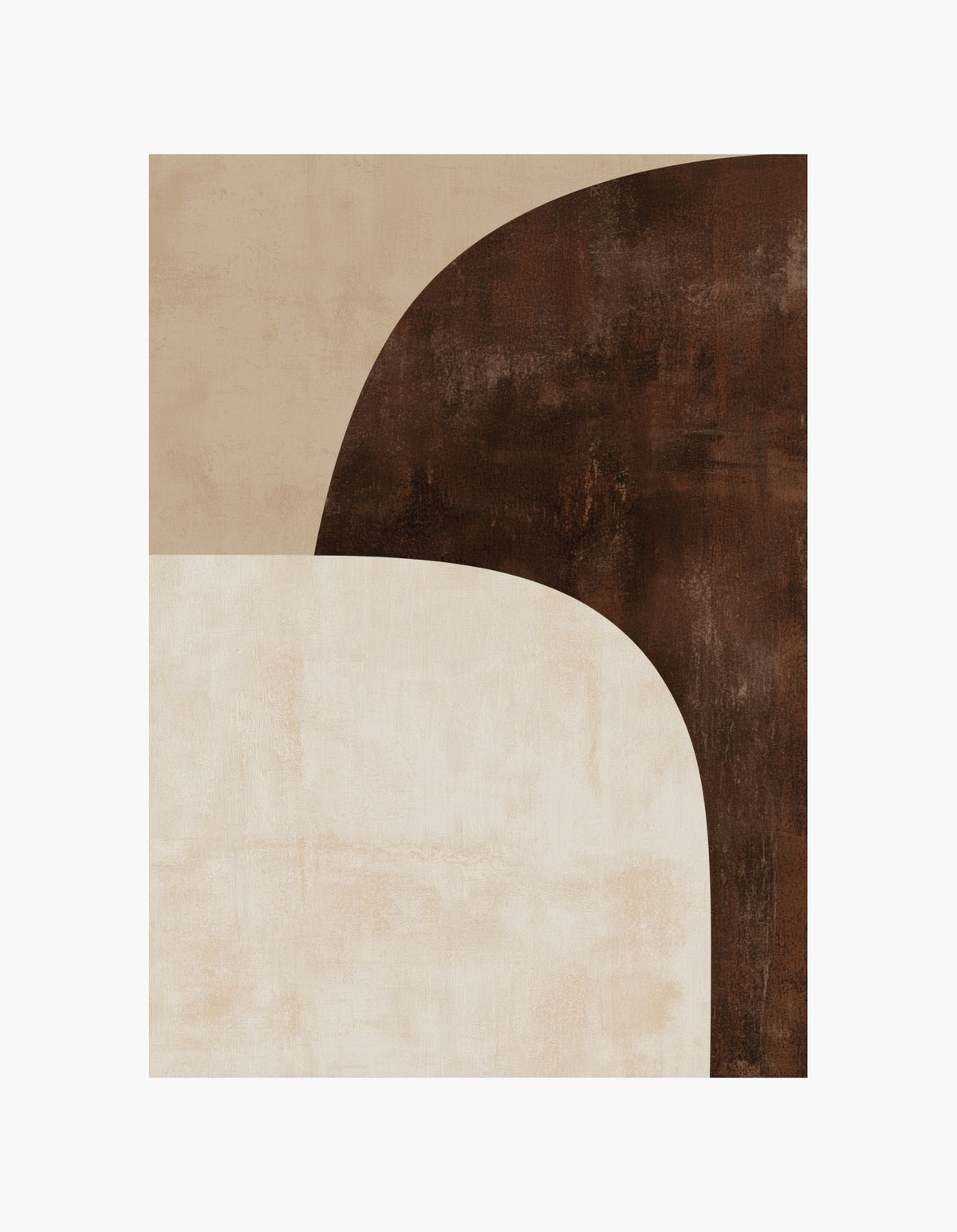 Brown Arches Poster