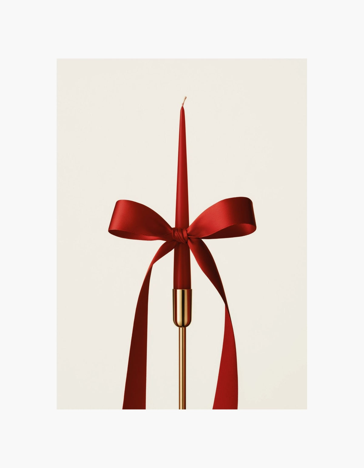 Christmas Bow Poster