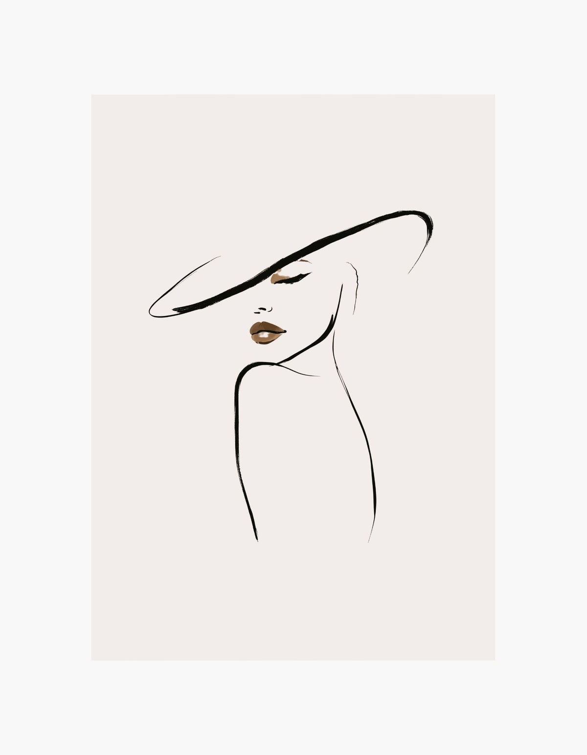 Elegant Silhouette Poster