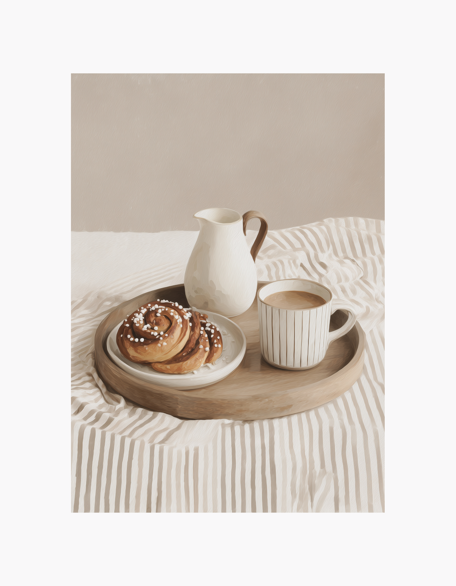 Kanelbulle & Kaffe Poster