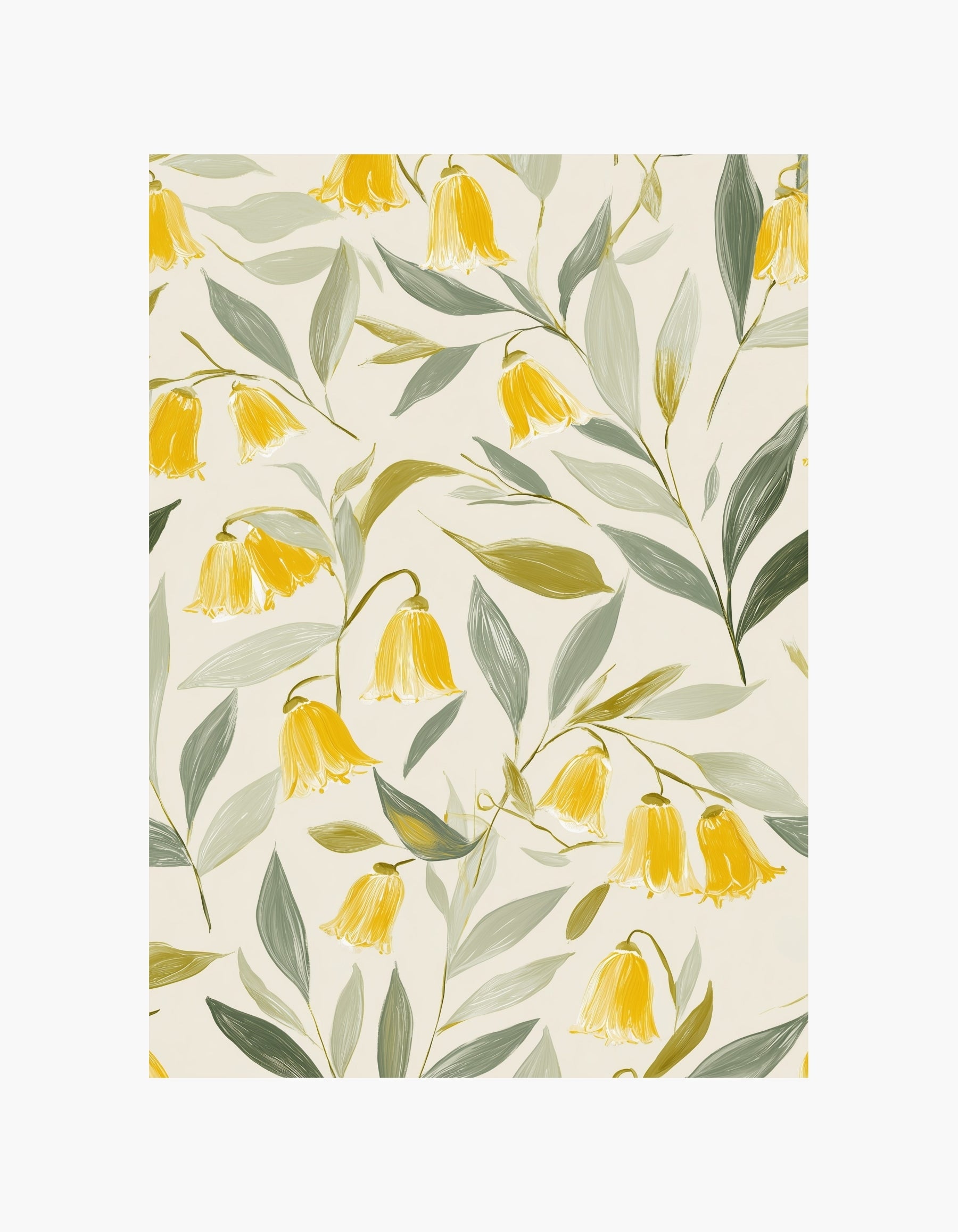 Spring Bell Flowers Poster