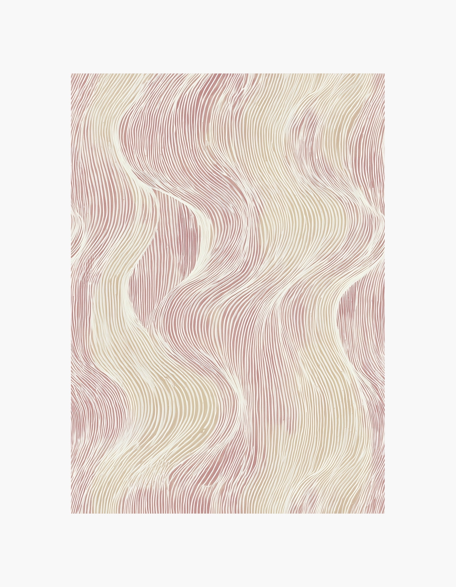 Wavy Lines Poster