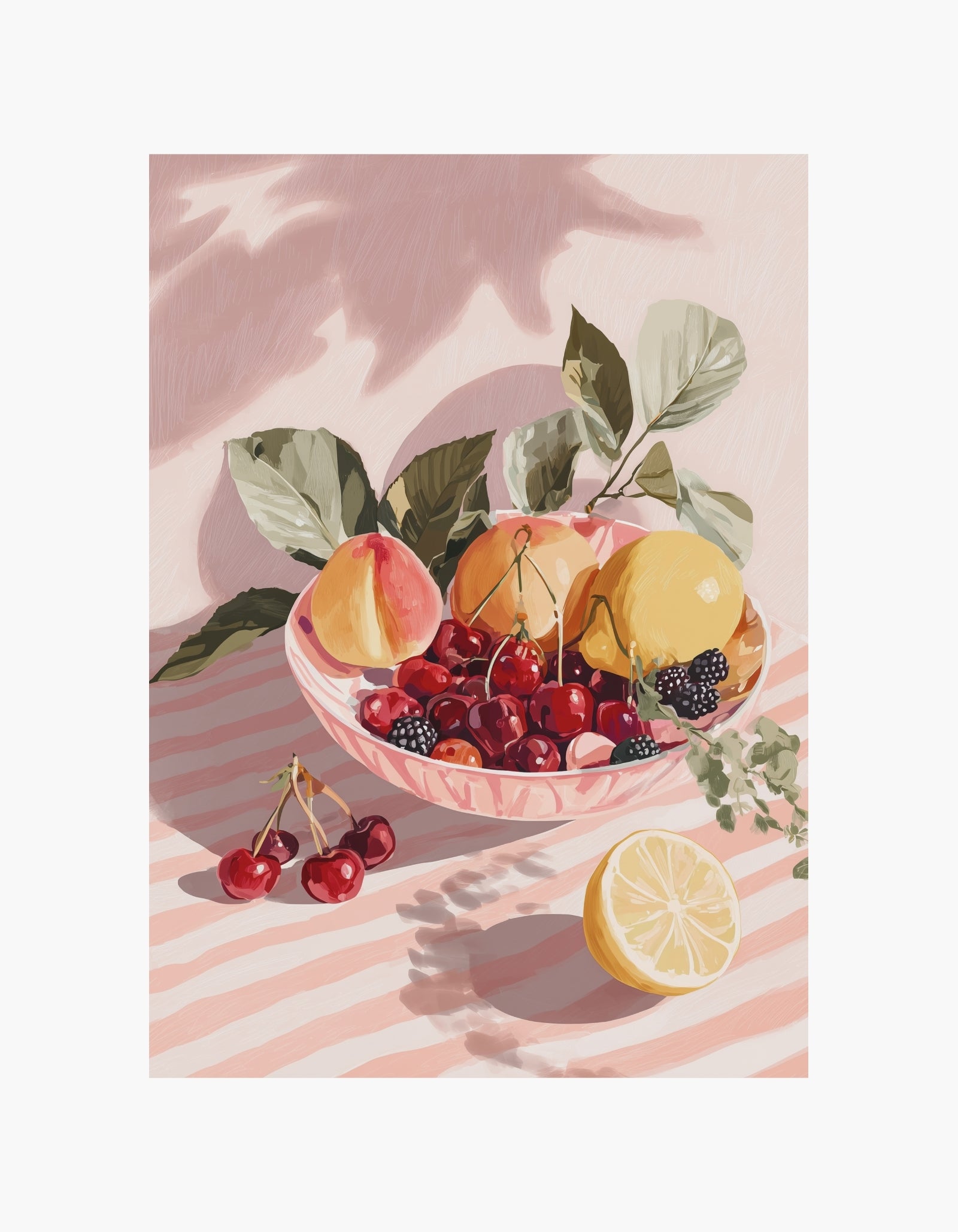 Summer Fruit Poster