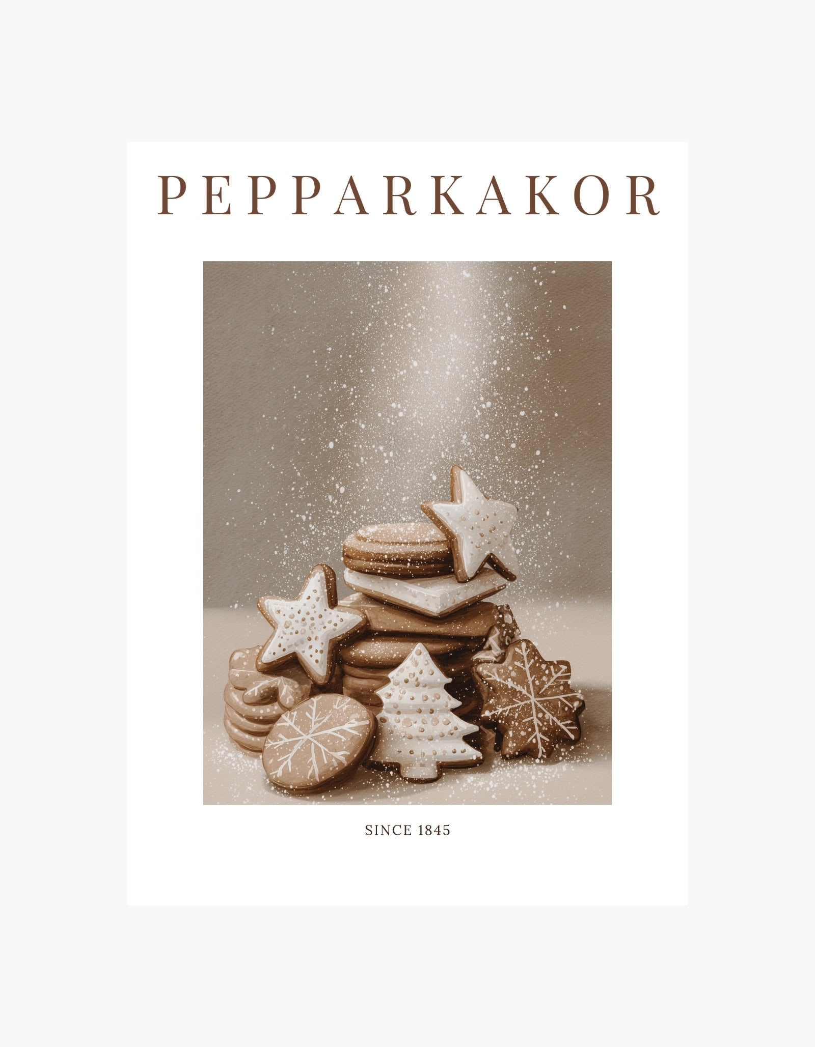 Pepparkakor Poster