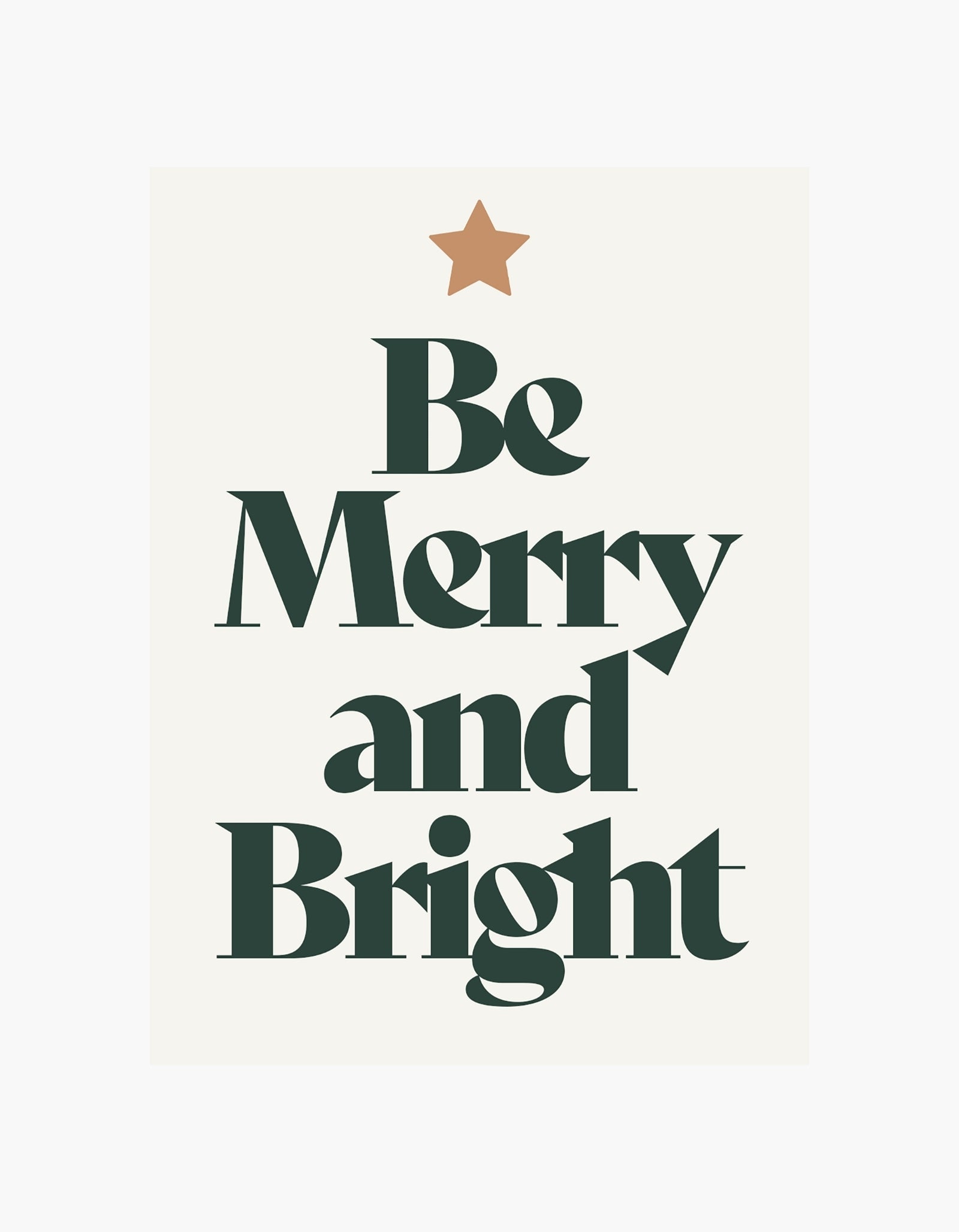 Be Merry and Bright Poster