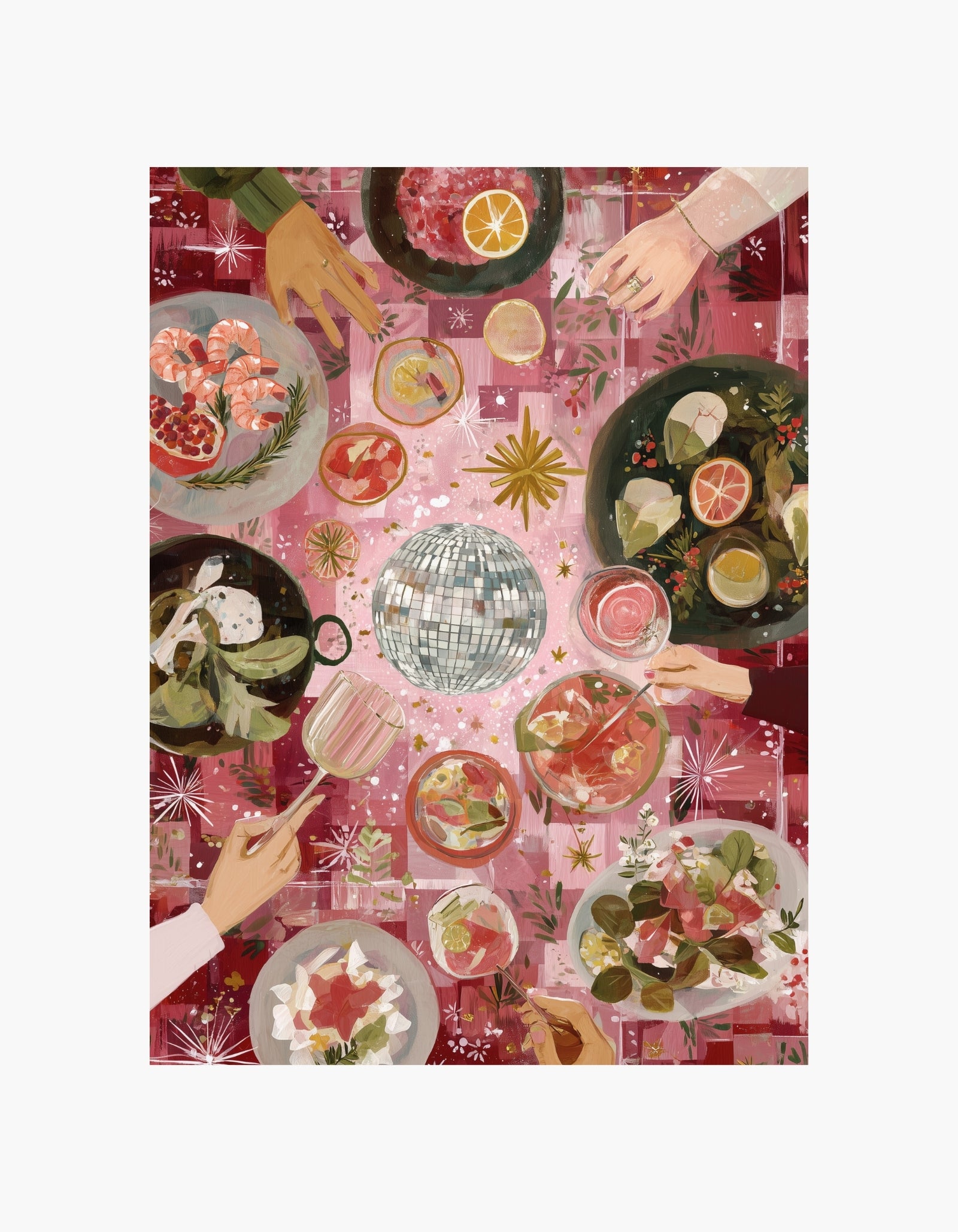 Festive Dinner Poster