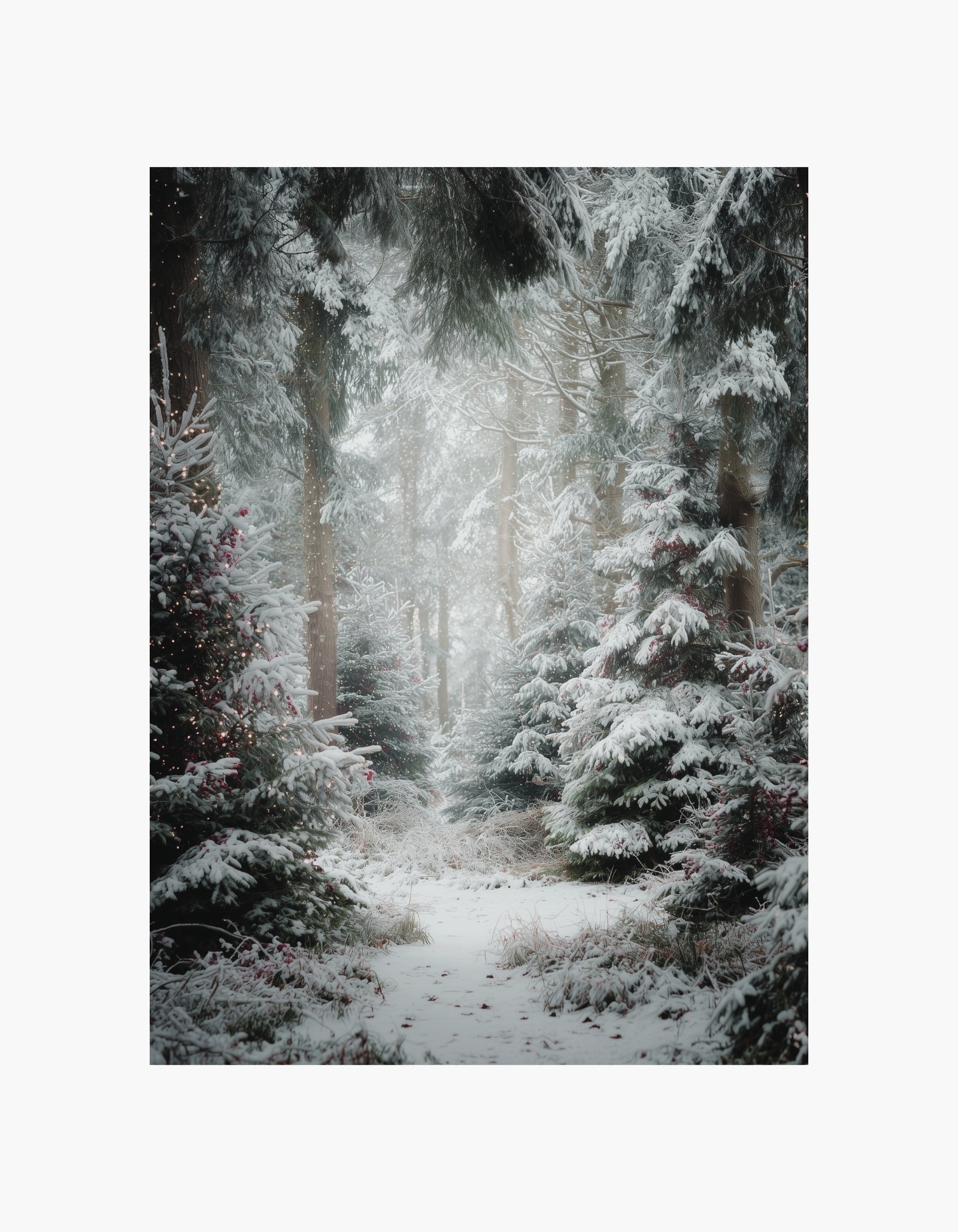 Winter Forest Poster