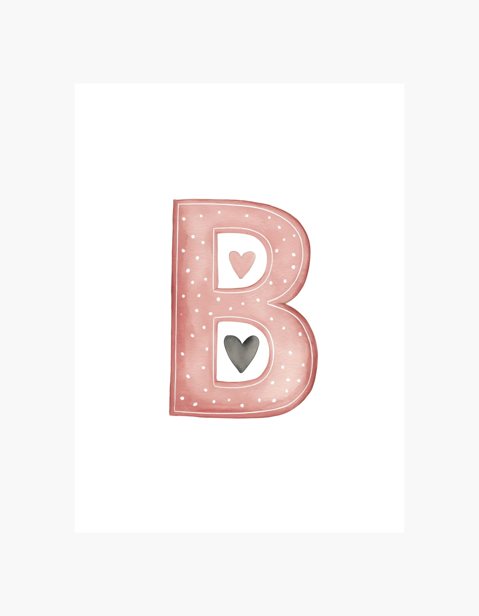 Letter B Poster