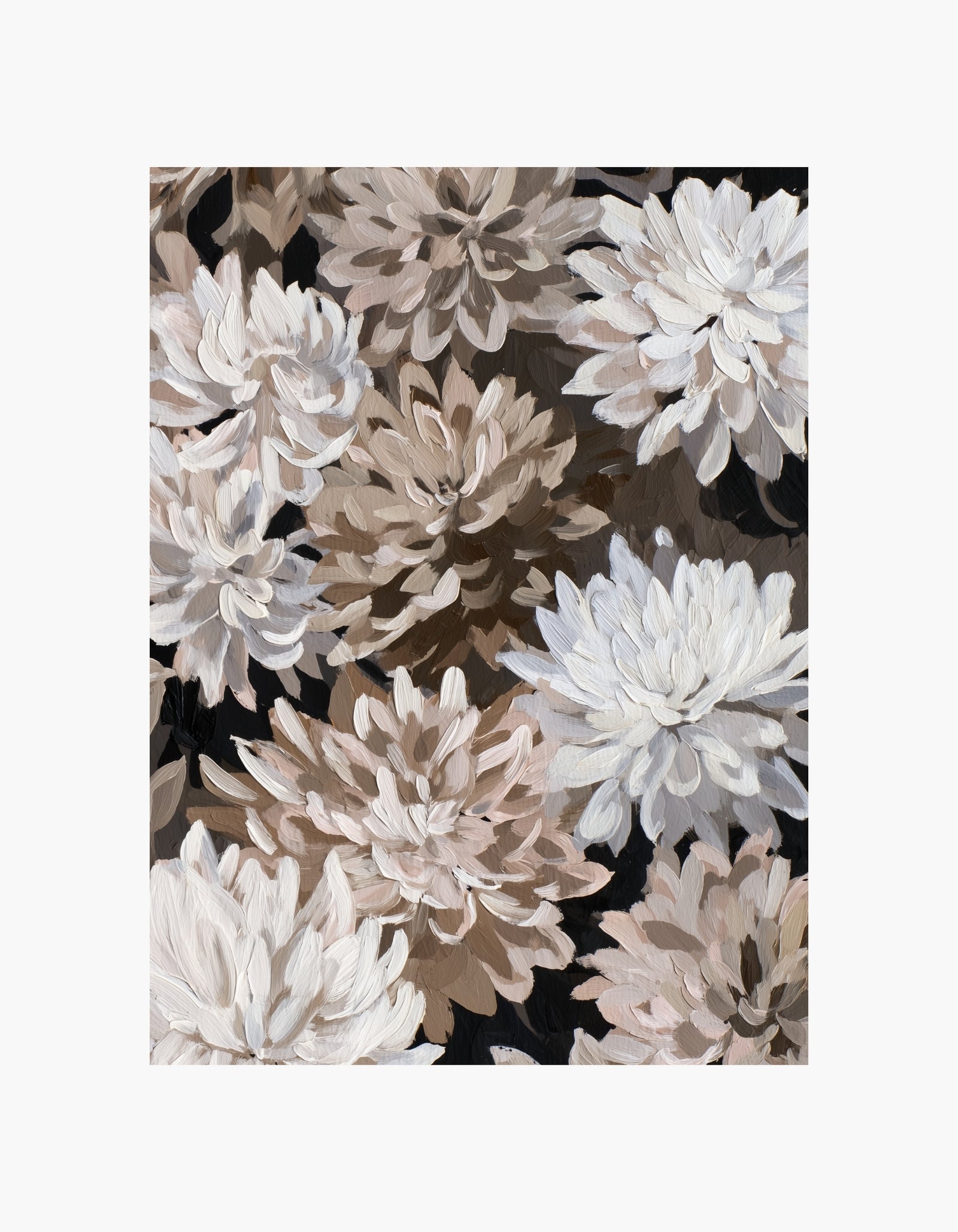 Chrysanthemum Flowers Poster