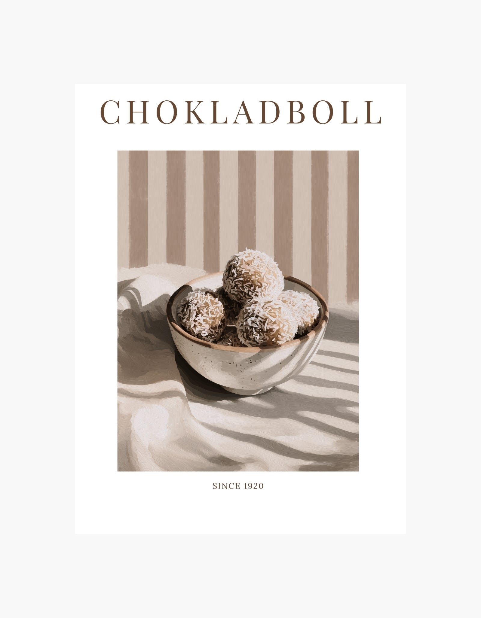 Chokladboll Poster