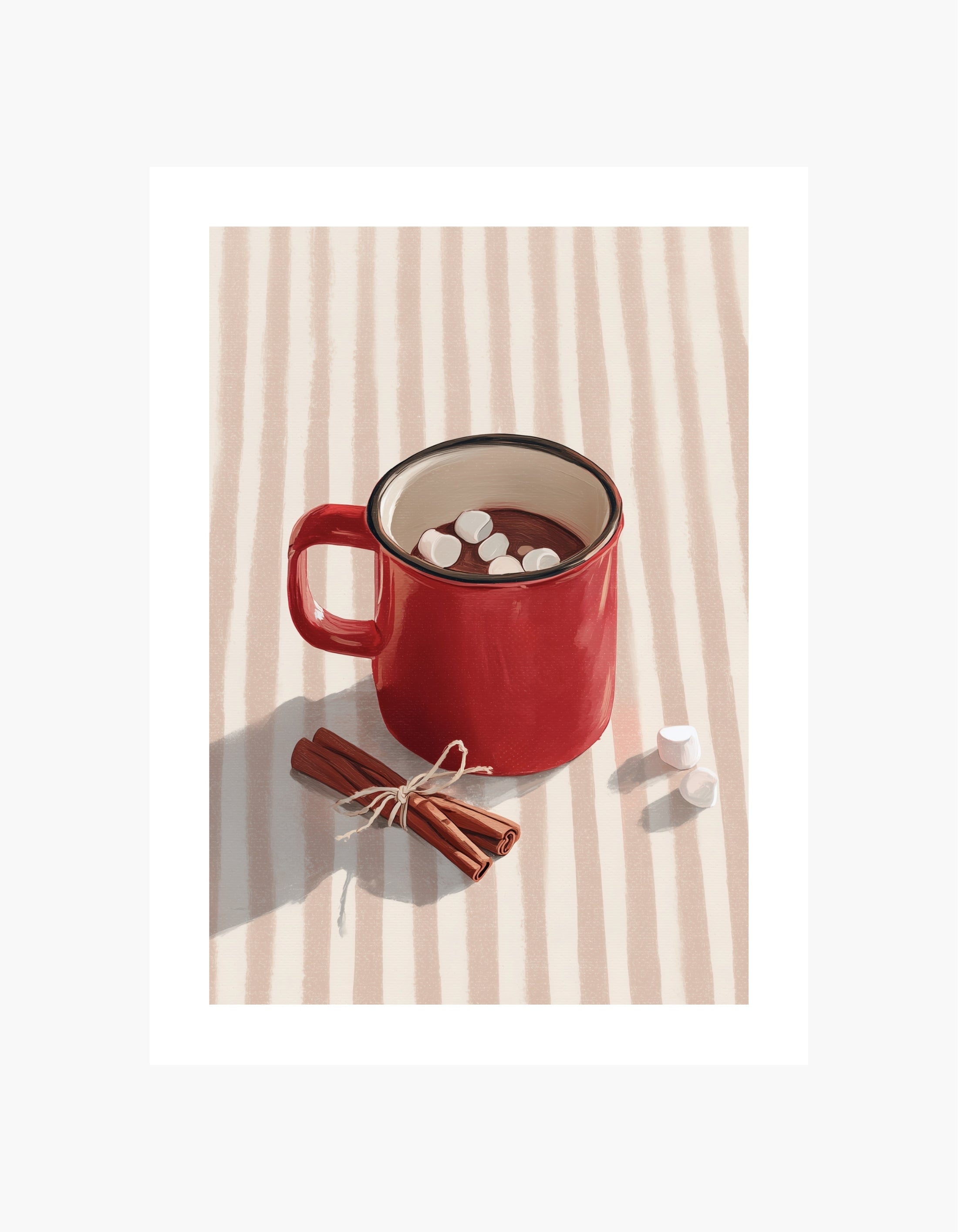 Hot Cocoa & Cinnamon Poster