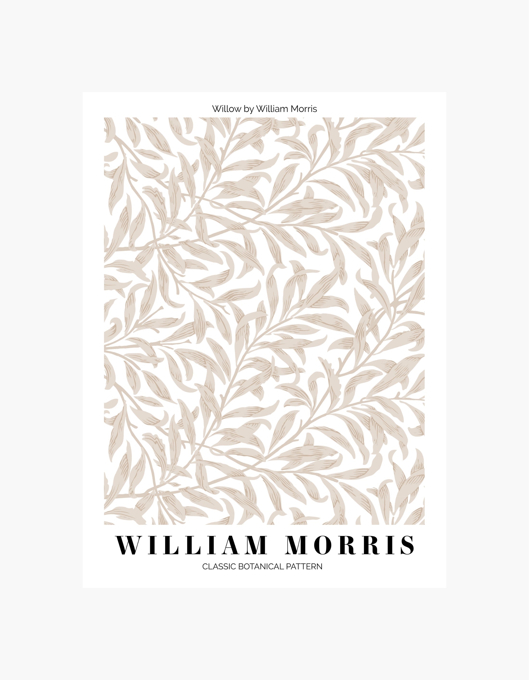 William Morris Willow Poster