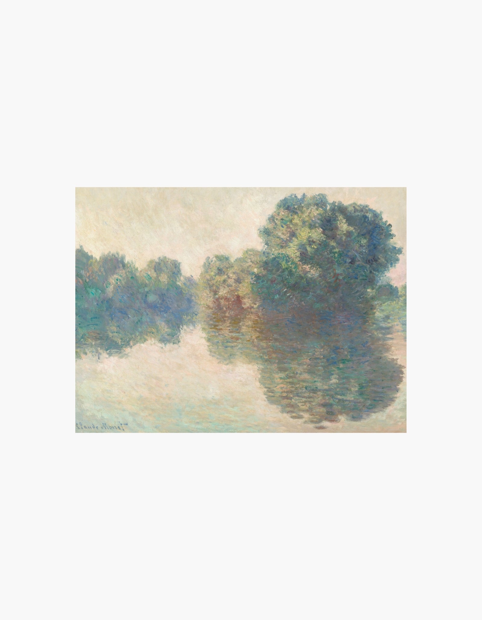 Monet – Reflections on the Water Poster