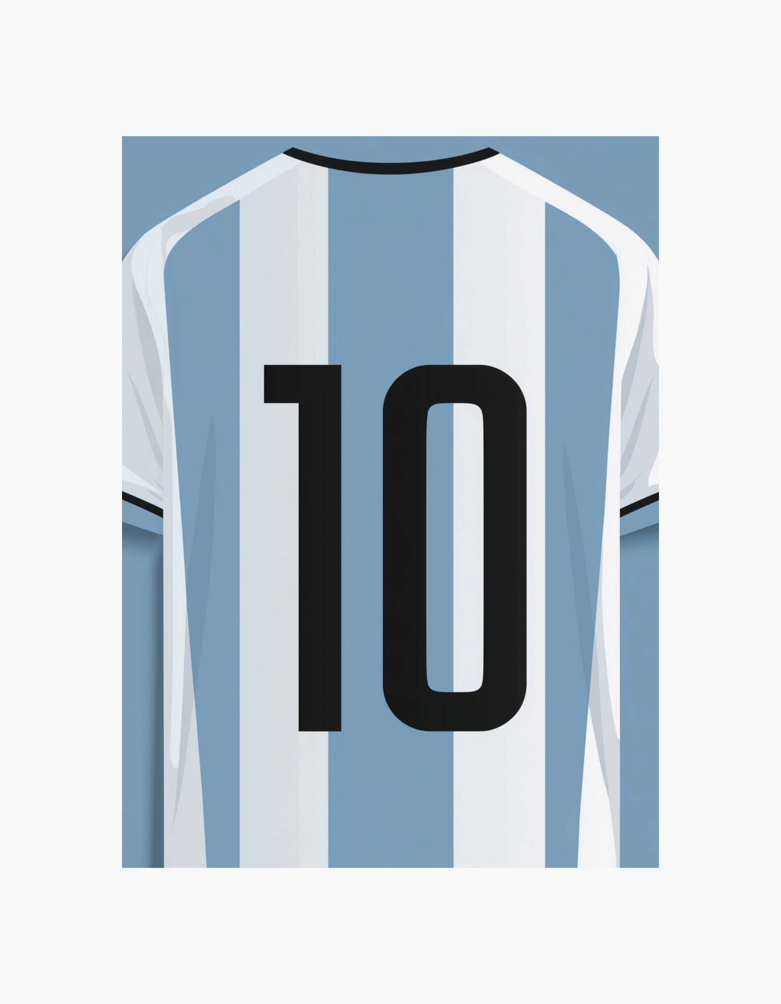 Football No. 10 Poster