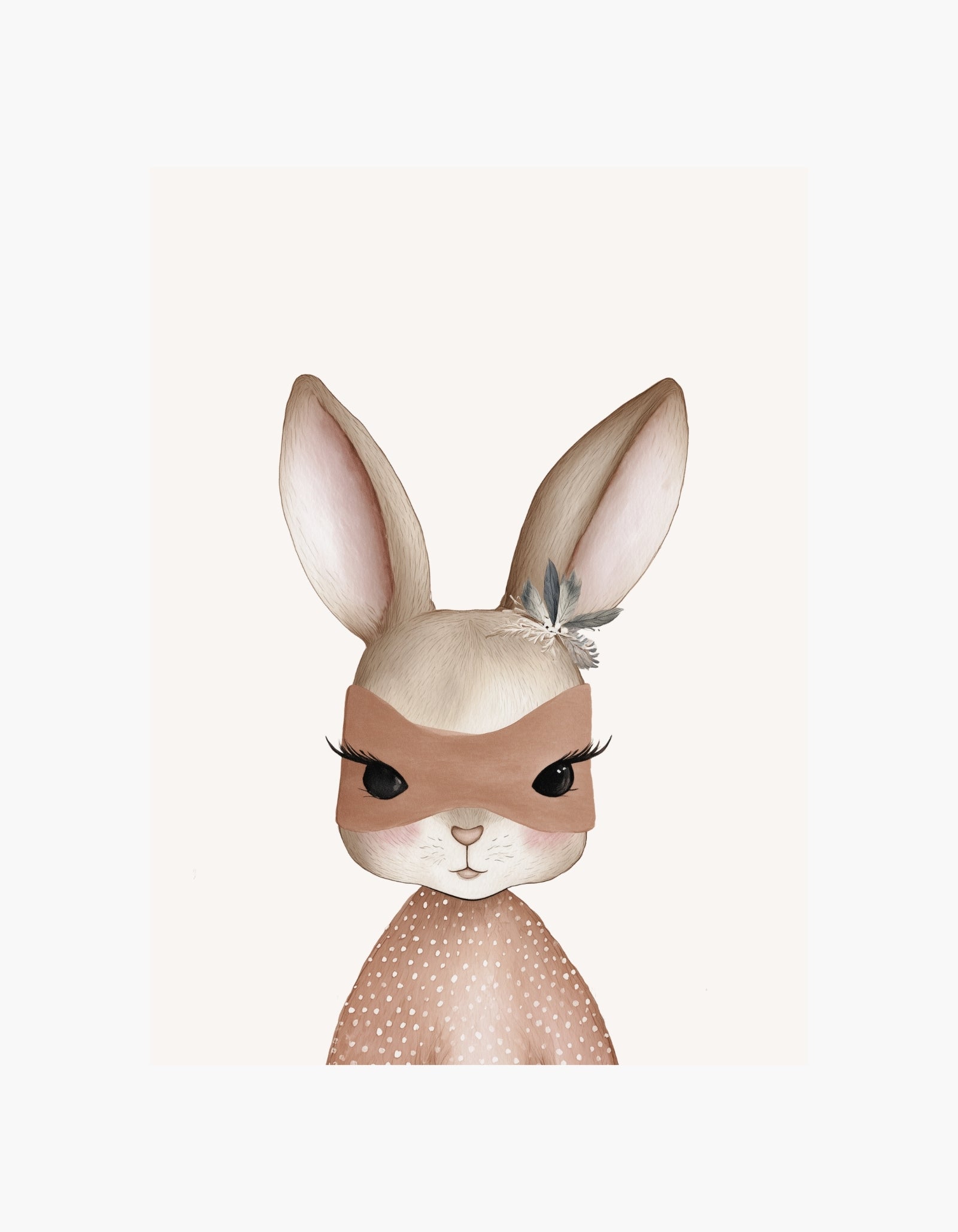 Blossom Bunny Two Poster