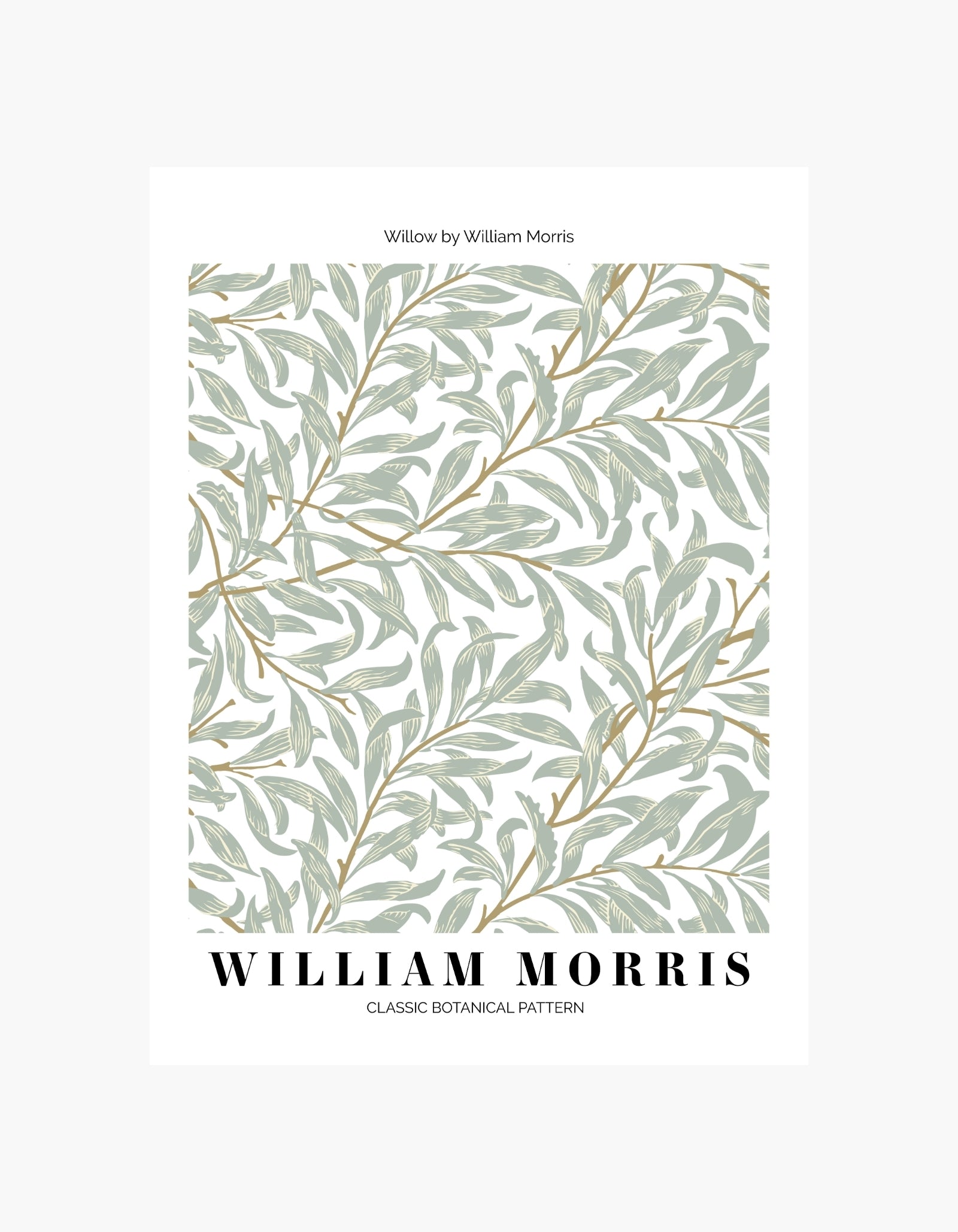 William Morris Willow Poster