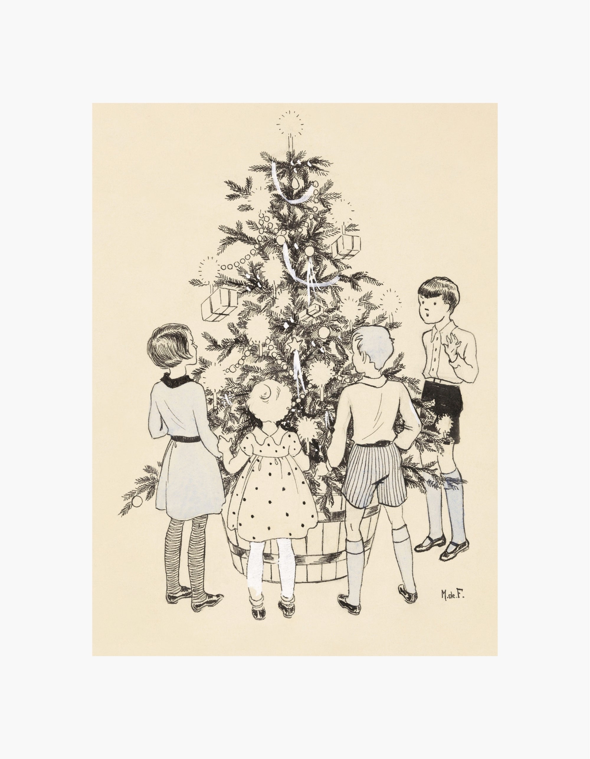 Christmas Anticipation Miep de Feijter Poster