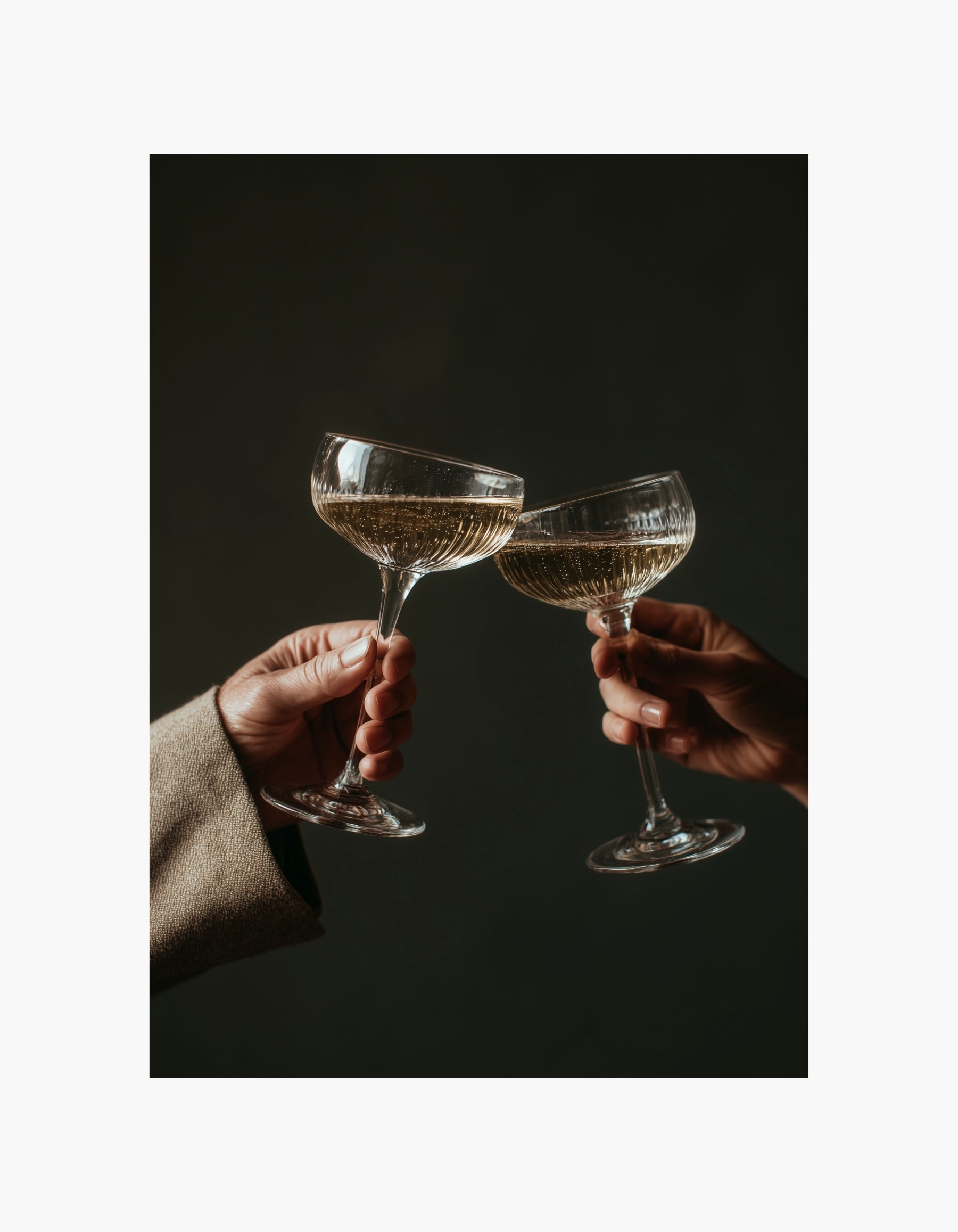 Evening Toast Poster