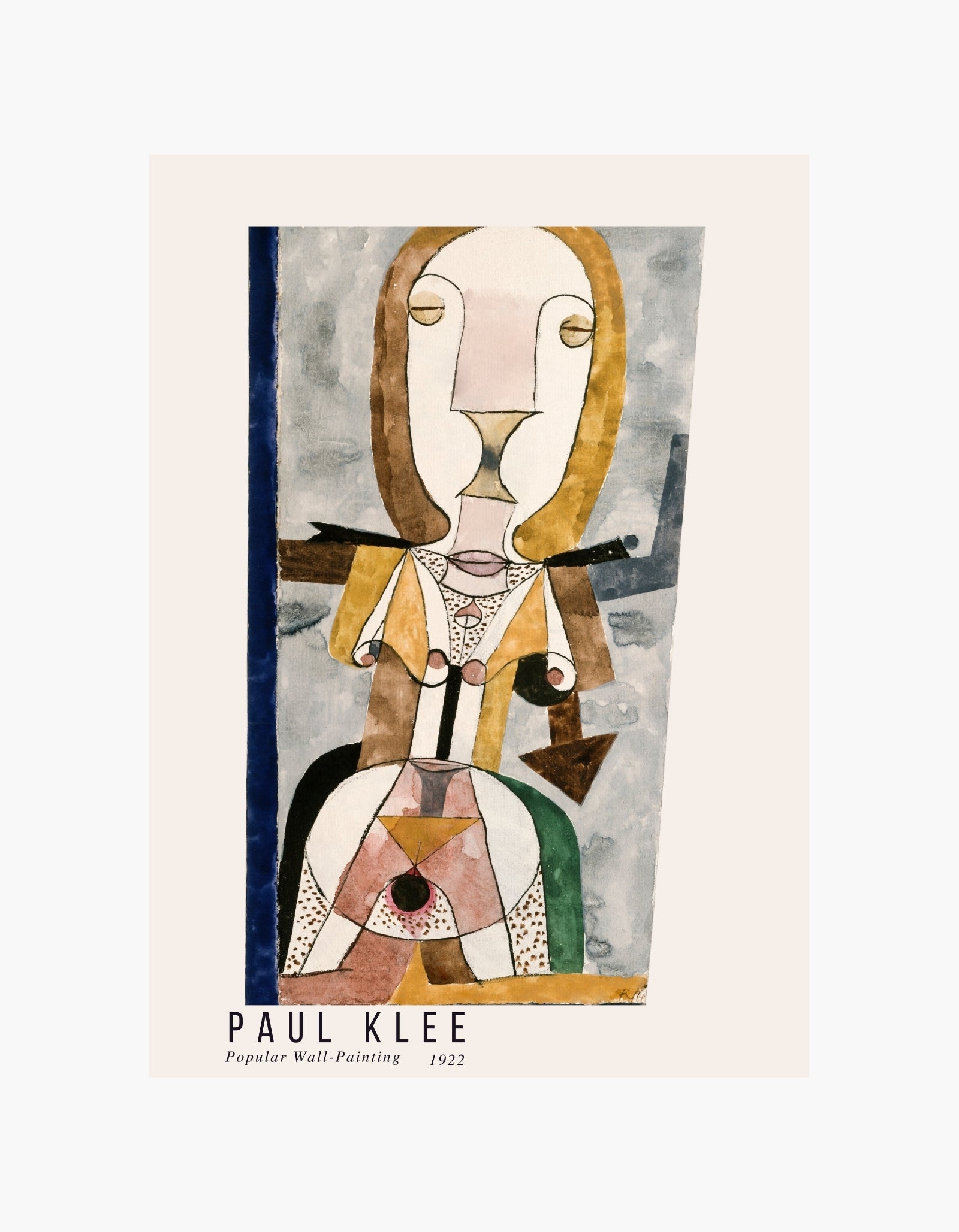 Paul Klee Popular Wall-Painting Poster